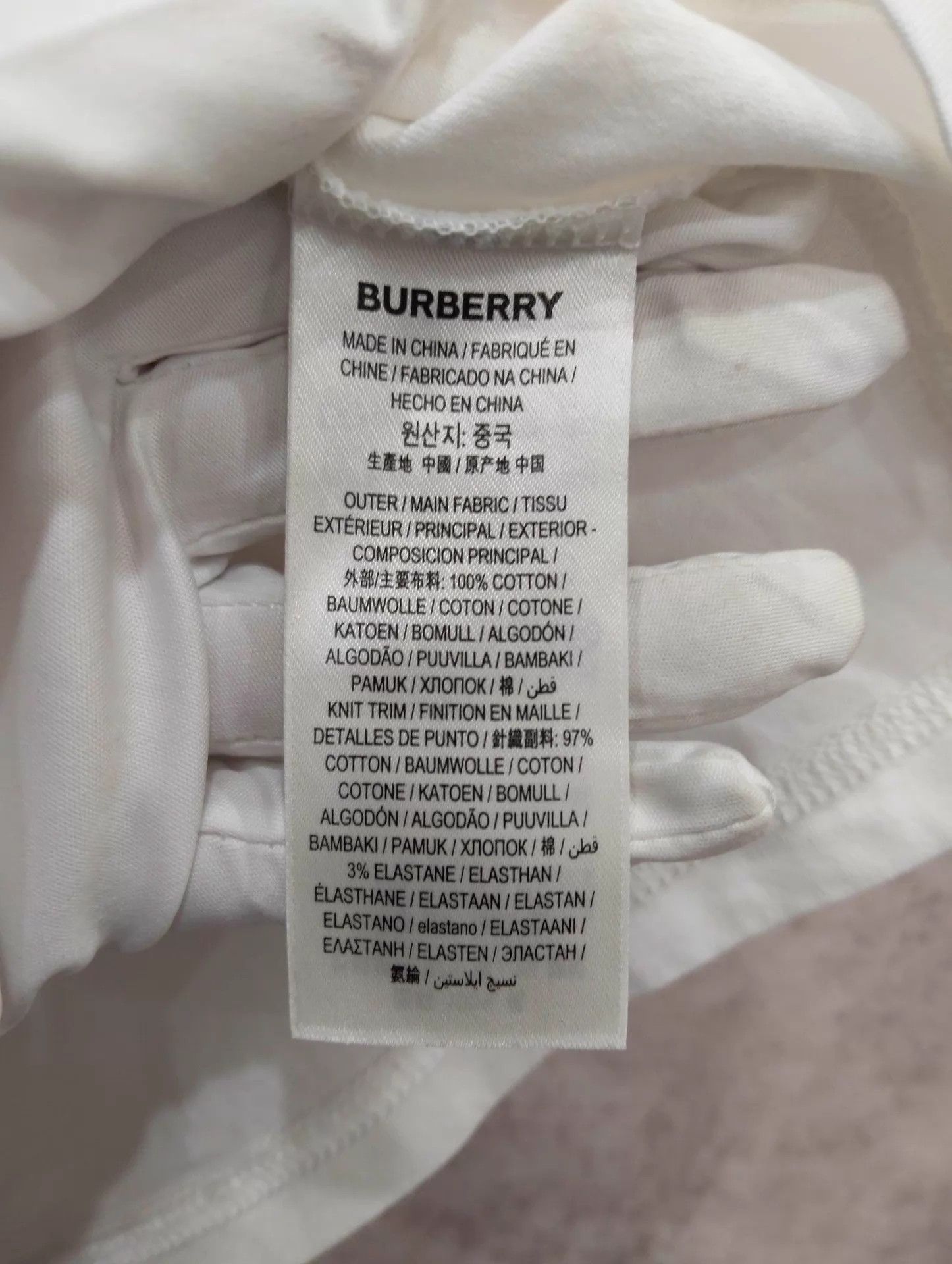 Burberry Burberry logo crewneck short sleeve T-shirt XS Size XS / US 0-2 / IT 36-38 - 6 Thumbnail