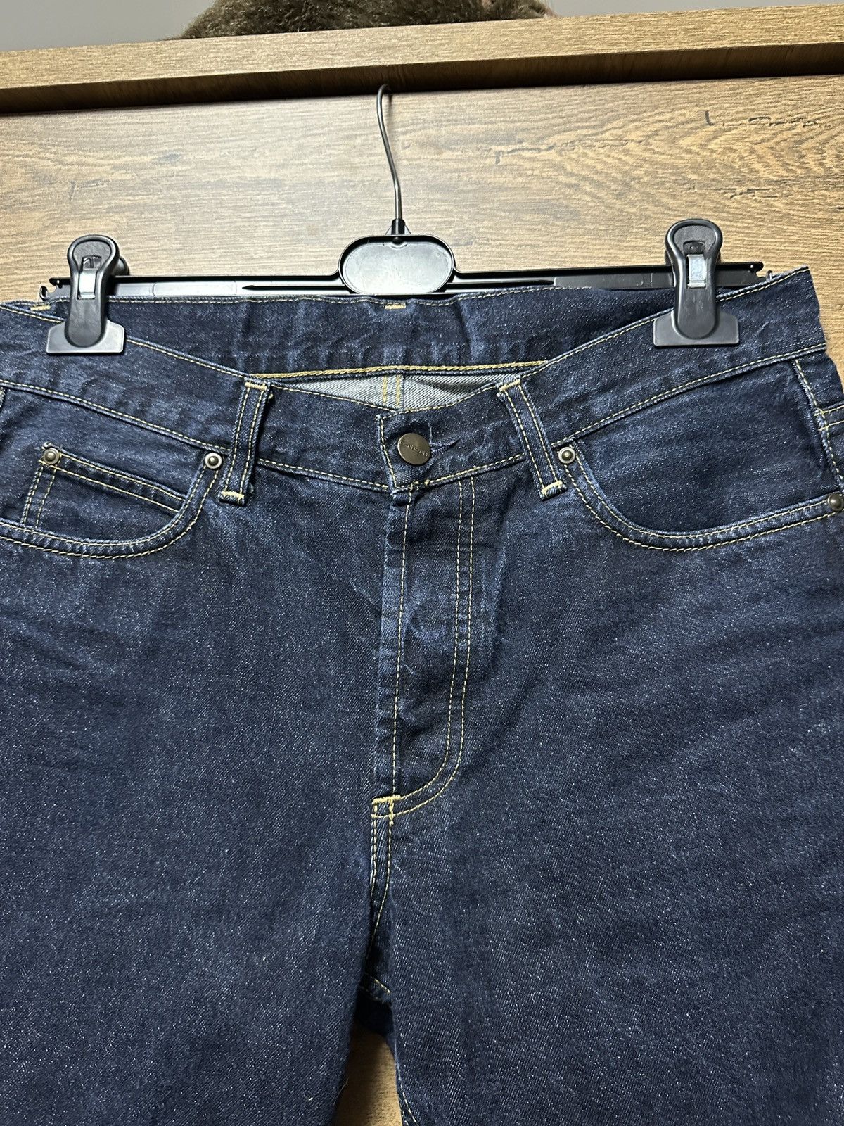 Carhartt × Vintage Carhartt Texas Wash Denim Blue Pants Jeans Size 30x32 Size US 30 / EU 46 - 8 Thumbnail
