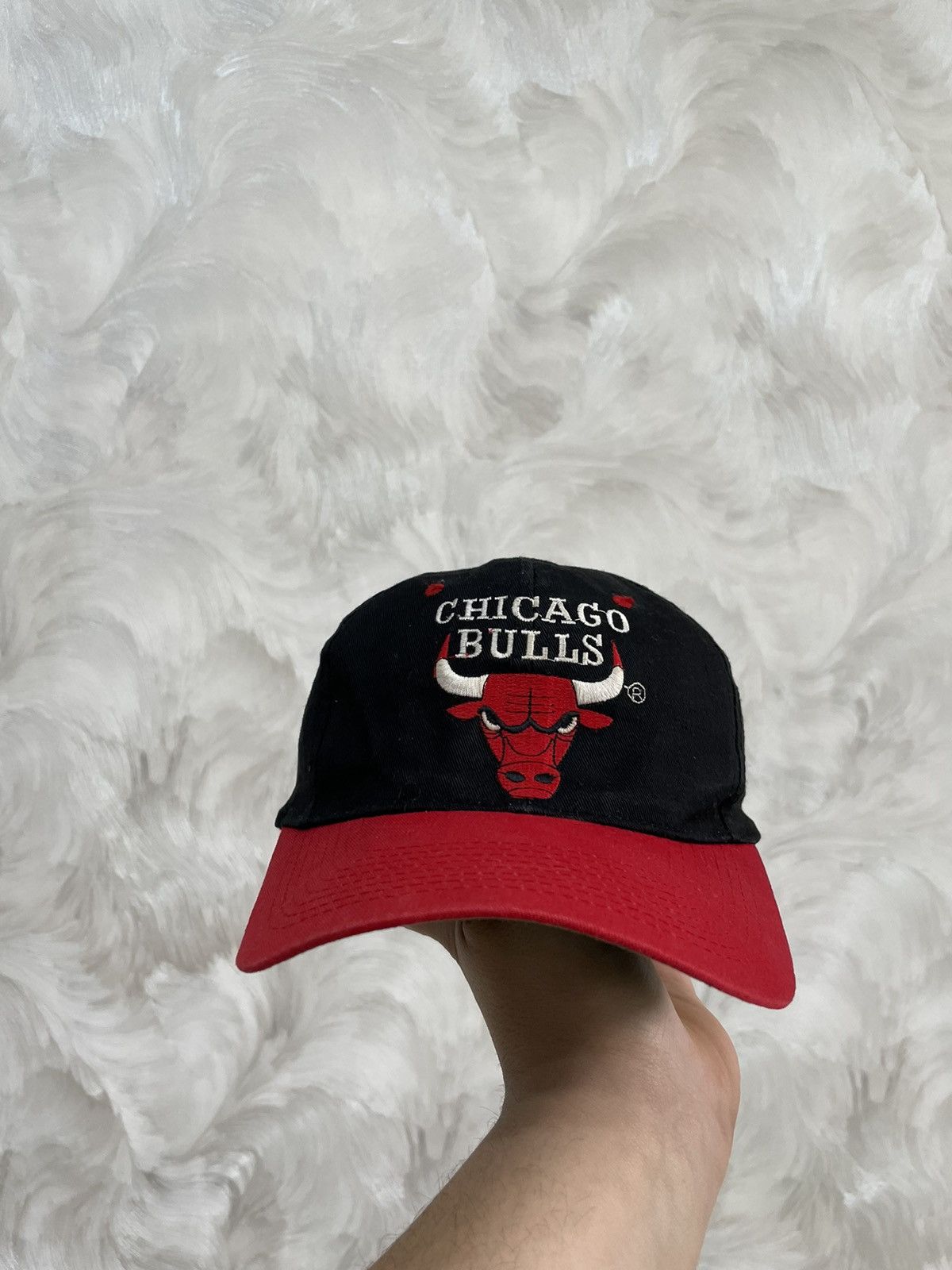 Japanese Brand × NBA × Vintage Vintage NBA Me's Cap Hat Chicago Bulls 90s USA Size ONE SIZE - 2 Thumbnail