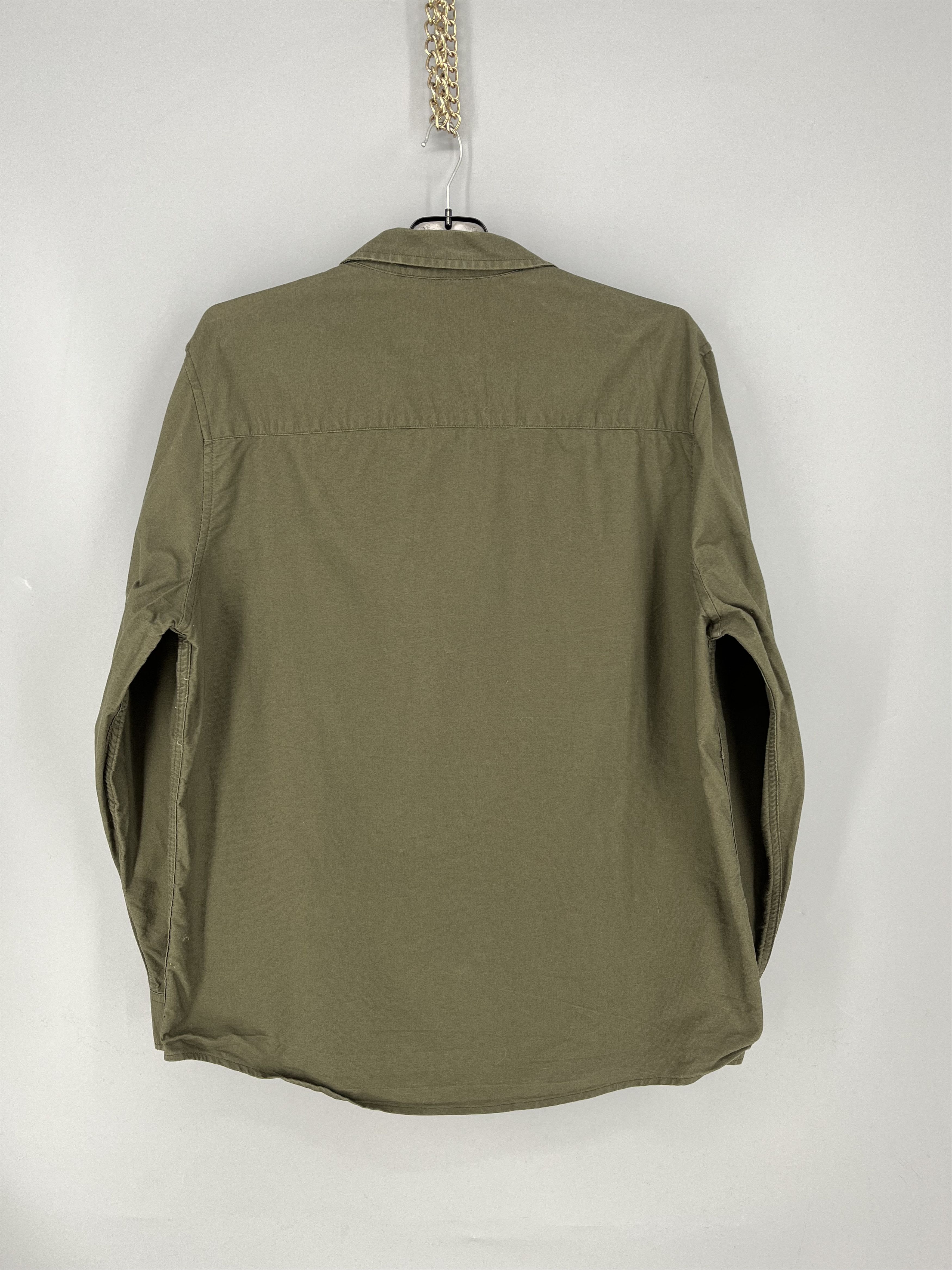 Folk Men’s Folk Dark Sand Over Shirt Size 4 Large Size US L / EU 52-54 / 3 - 6 Thumbnail