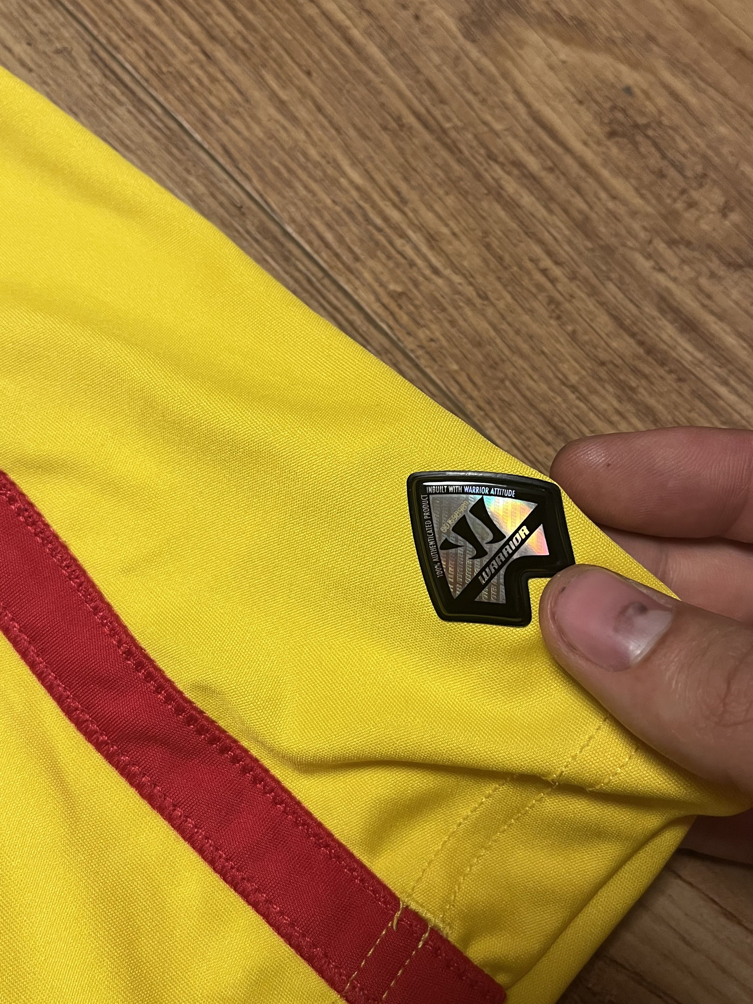 Warrior 2014-15 Liverpool Away Football Jersey Warrior Yellow Size S Size US S / EU 44-46 / 1 - 3 Thumbnail