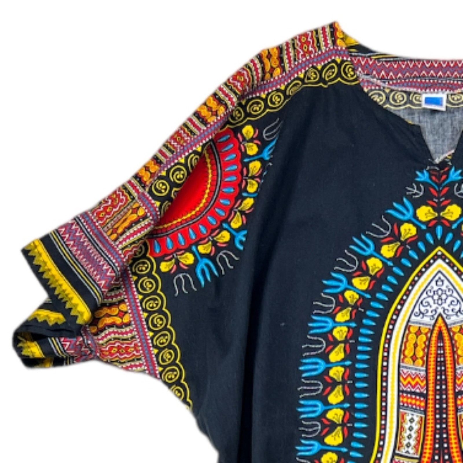 NBDN Nobrandedon Mama&Papa African Kaftan in Multi Print | Size L Size L / US 10 / IT 46 - 4 Thumbnail