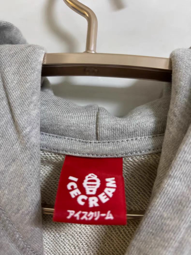 Billionaire Boys Club ICECREAM hooded sweatshirt in gray. Size US L / EU 52-54 / 3 - 5 Thumbnail