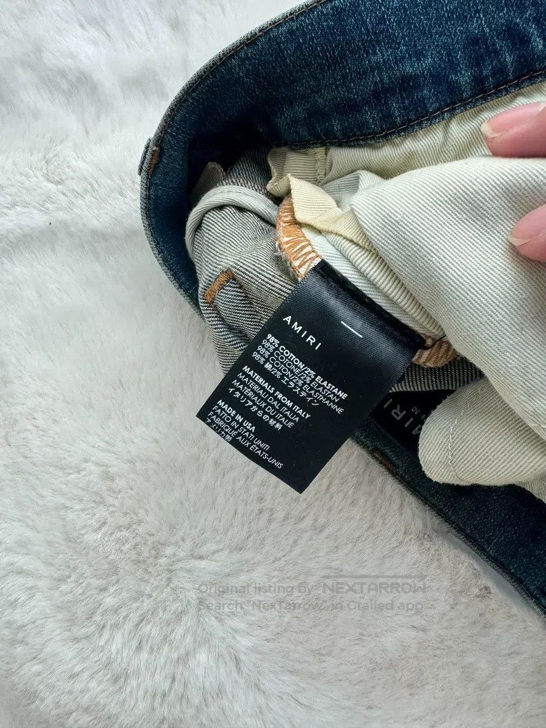 Amiri Amiri Size 30 Coconut trees destroy jeans Size US 30 / EU 46 - 5 Thumbnail