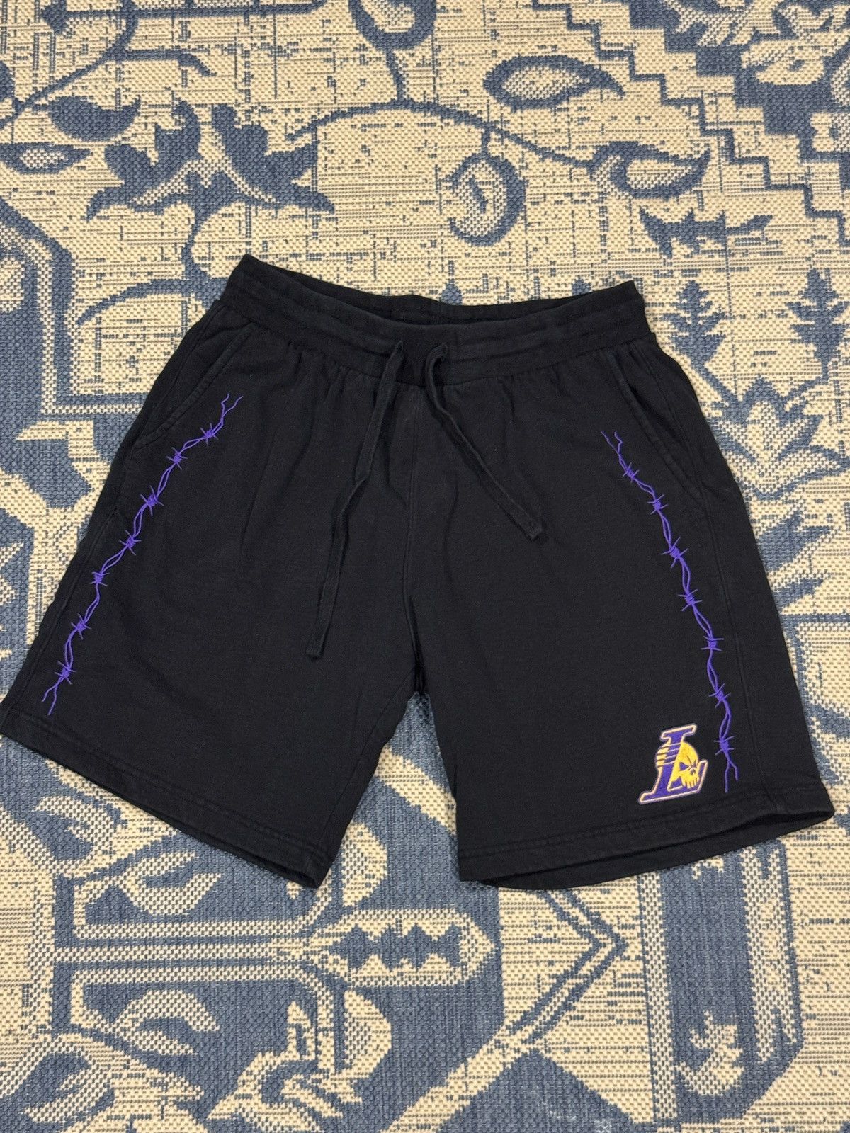 Warren Lotas LA Lakers shorts