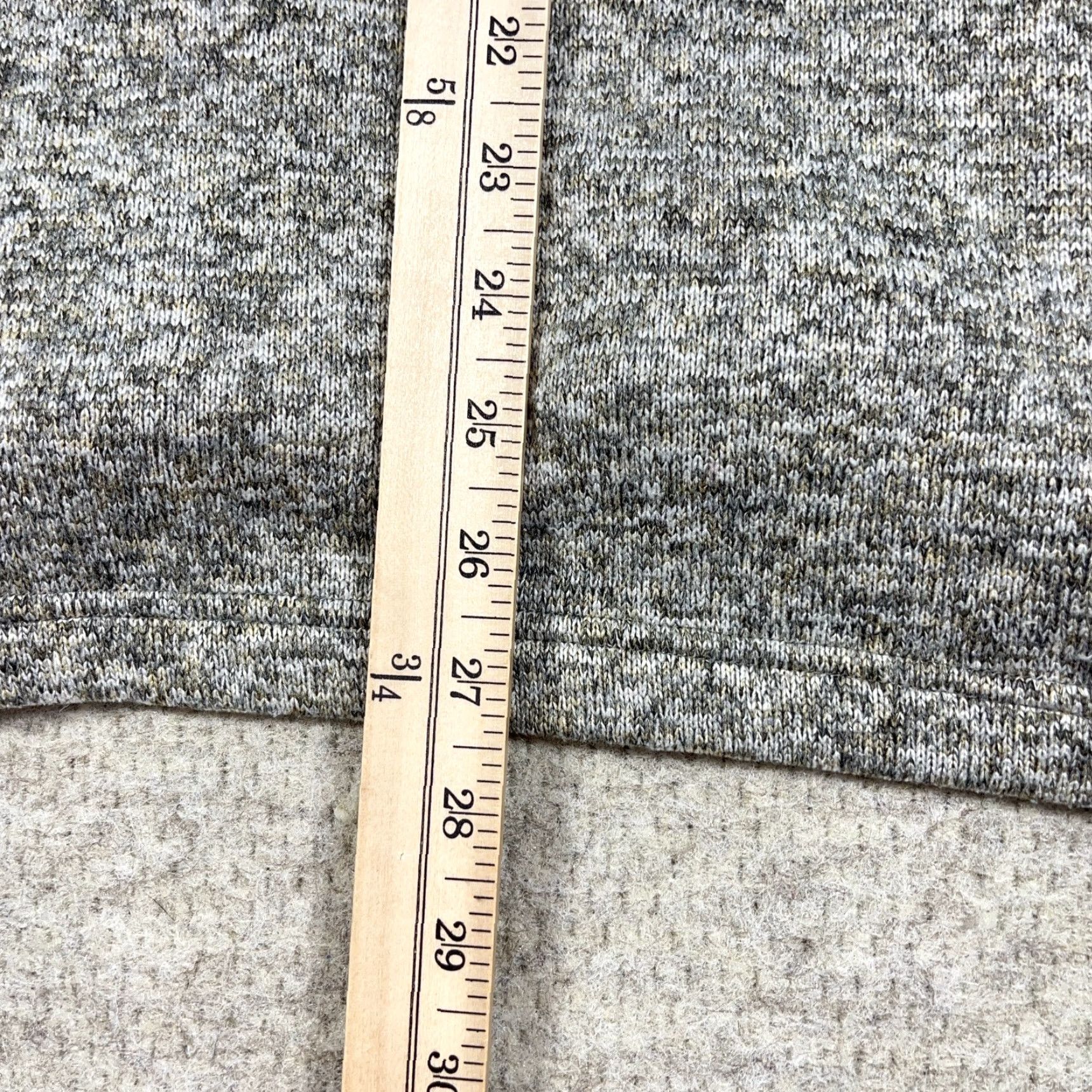 Eddie Bauer Eddie Bauer Sweater Men Large Gray Pullover 1/4 Zip Fleece Jacket Heather Knit - Classic Outdoor | Mens | Regular Fit Size US L / EU 52-54 / 3 - 6 Thumbnail