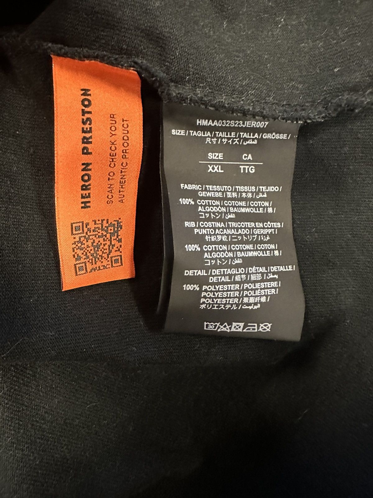 Heron Preston Heron Preston size xxl flame logo t shirt pre owned Size US XXL / EU 58 / 5 - 5 Thumbnail