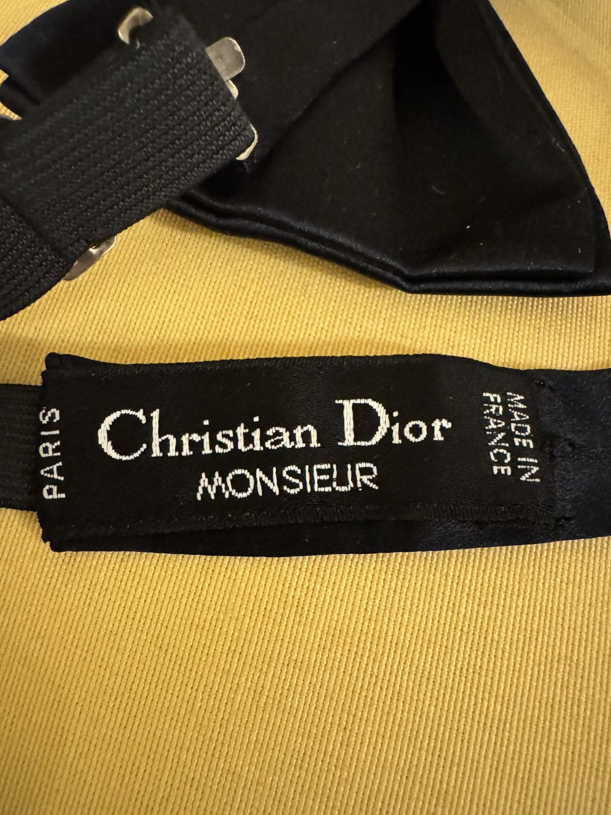 Christian Dior Monsieur Christian Dior Monsieur - Bow Tie vintage classic Size ONE SIZE - 3 Thumbnail