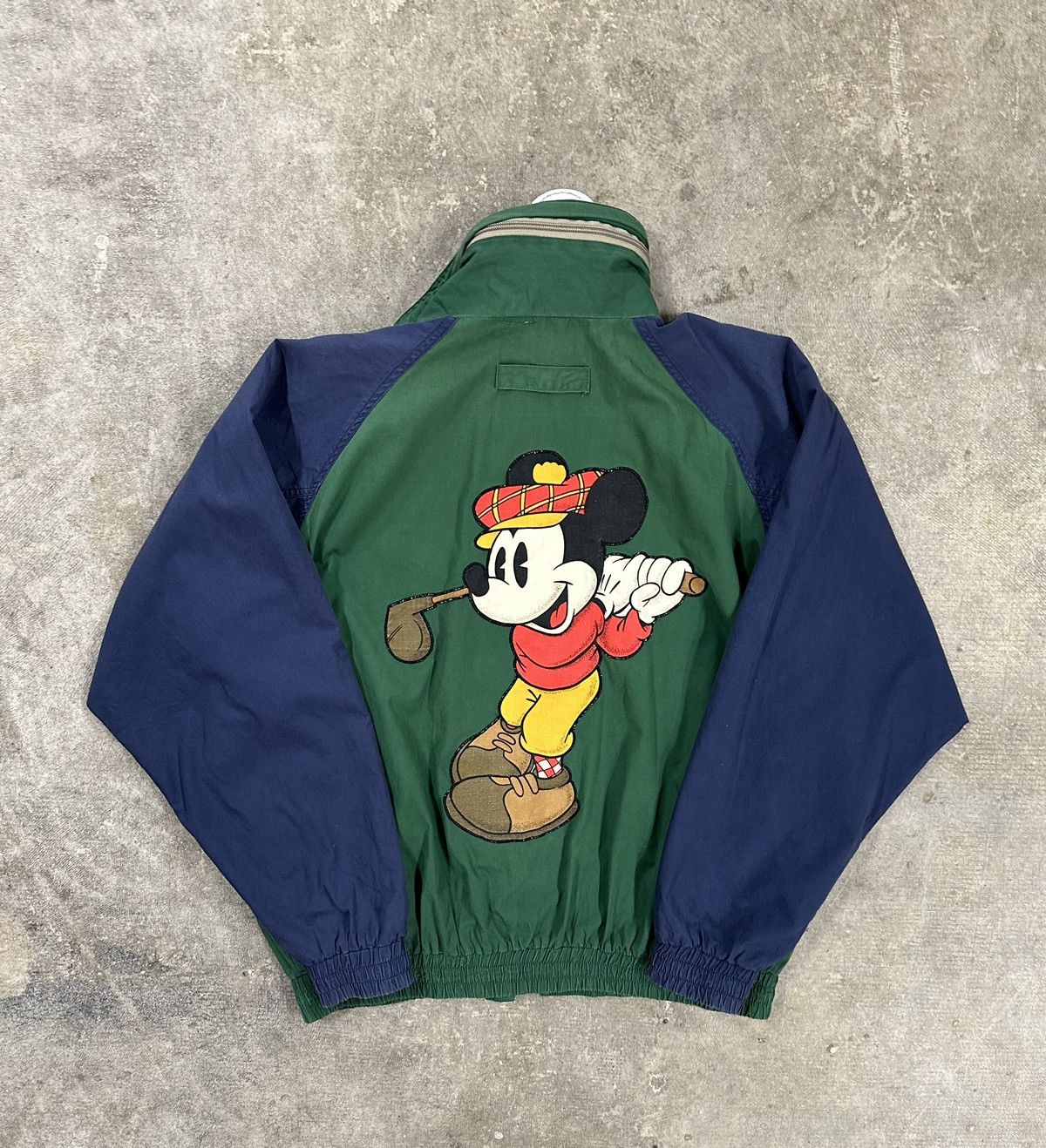 Mickey Mouse Vintage 90s Mickey & Co Golf Cartoon Jacket Size US L / EU 52-54 / 3 - 1 Thumbnail