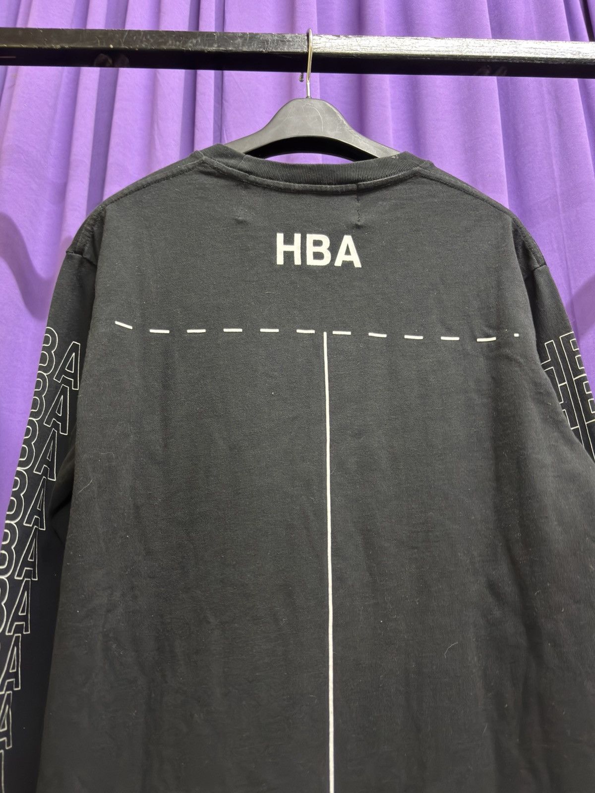 Hood By Air HOOD BY AIR HBA LONG SLEEVE SPELLOUT SLEEVE PLAYBOI CARTI Size US S / EU 44-46 / 1 - 11 Thumbnail
