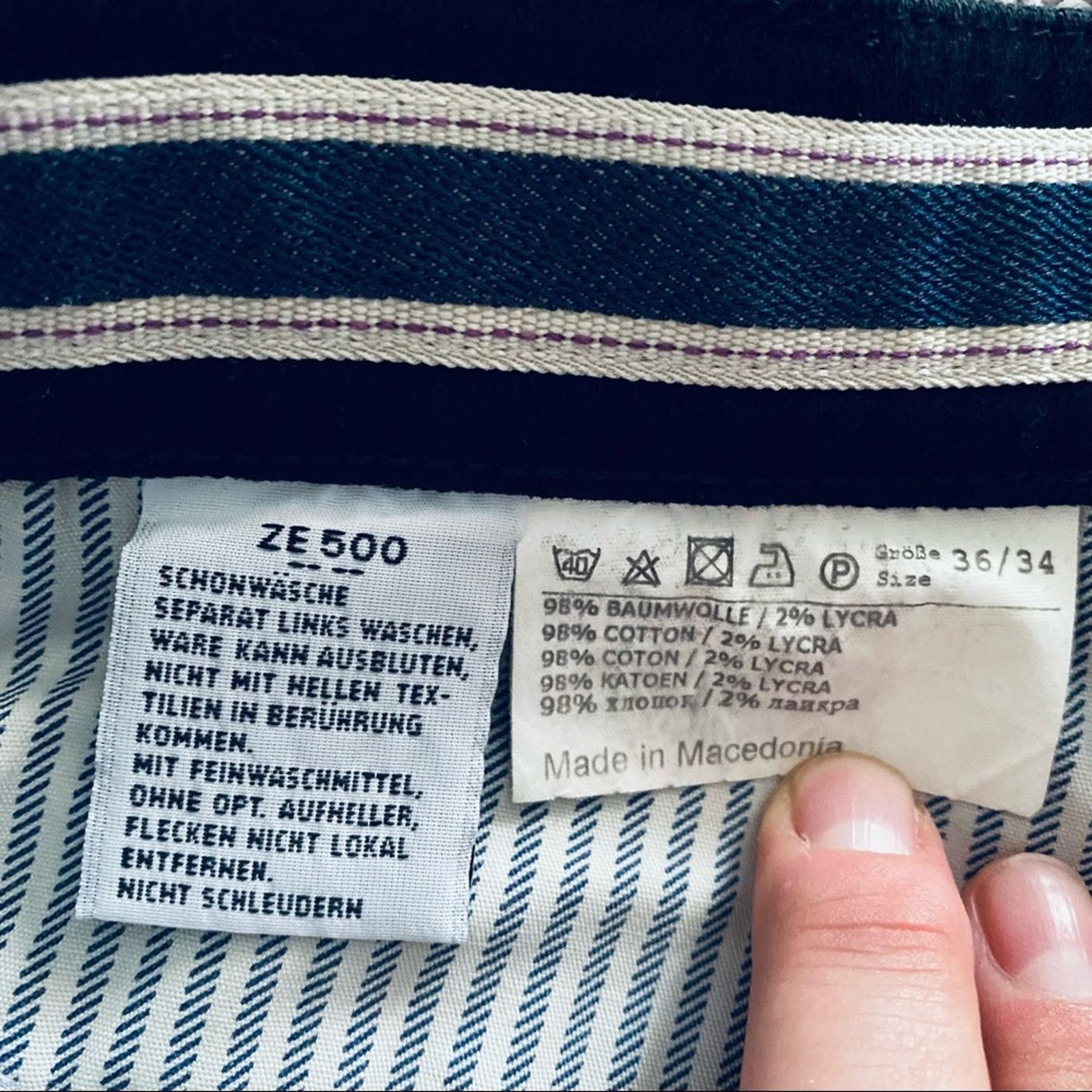 Hiltl Hiltl black straight leg jeans Size US 36 / EU 52 - 6 Thumbnail