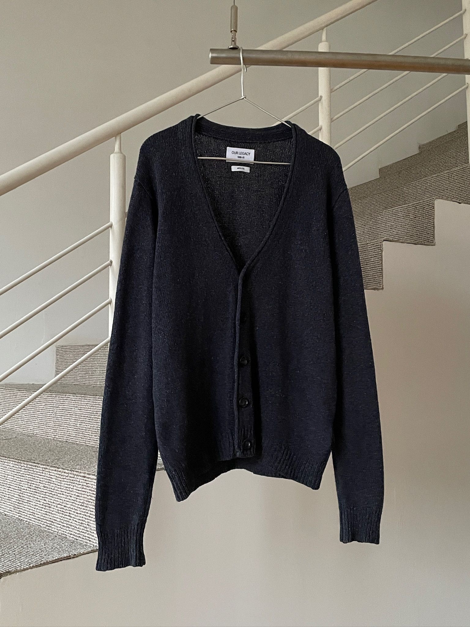 Our Legacy Our Legacy funky blue big cardigan | Grailed