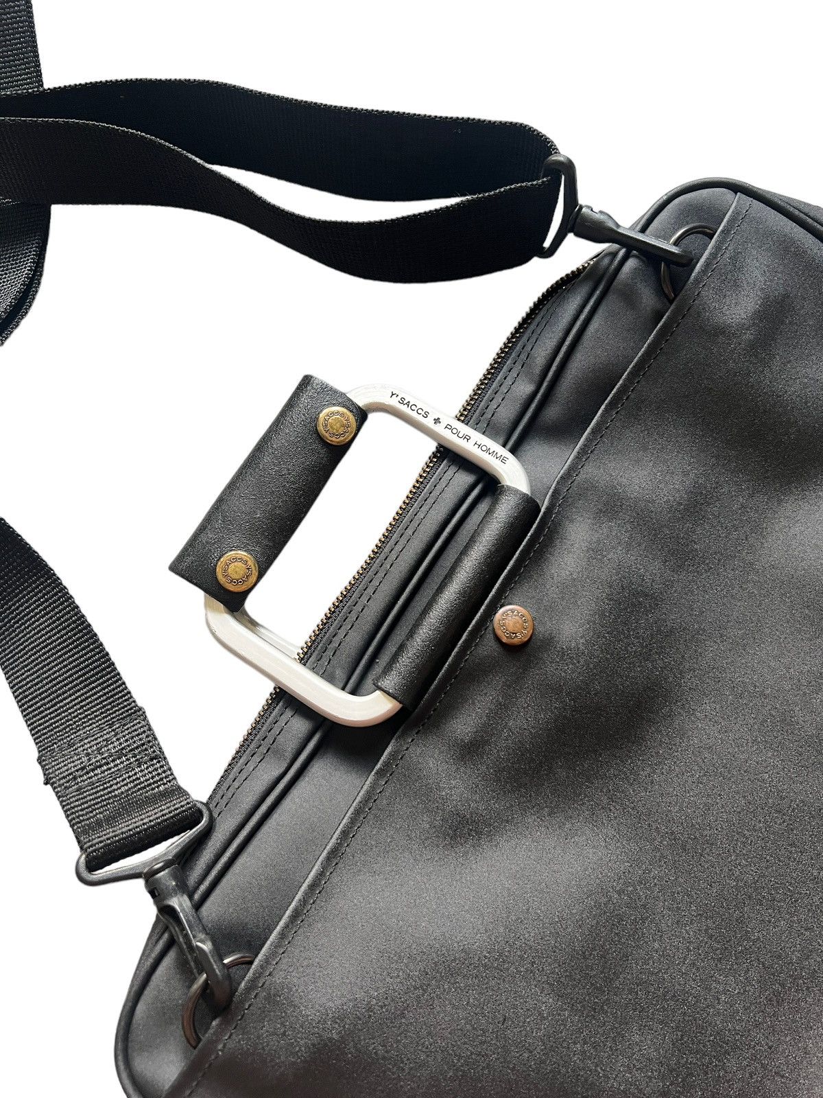 Yohji Yamamoto Yohji Yamamoto Y’SACCS Pour Homme Utility Messenger Bag Size ONE SIZE - 16 Thumbnail