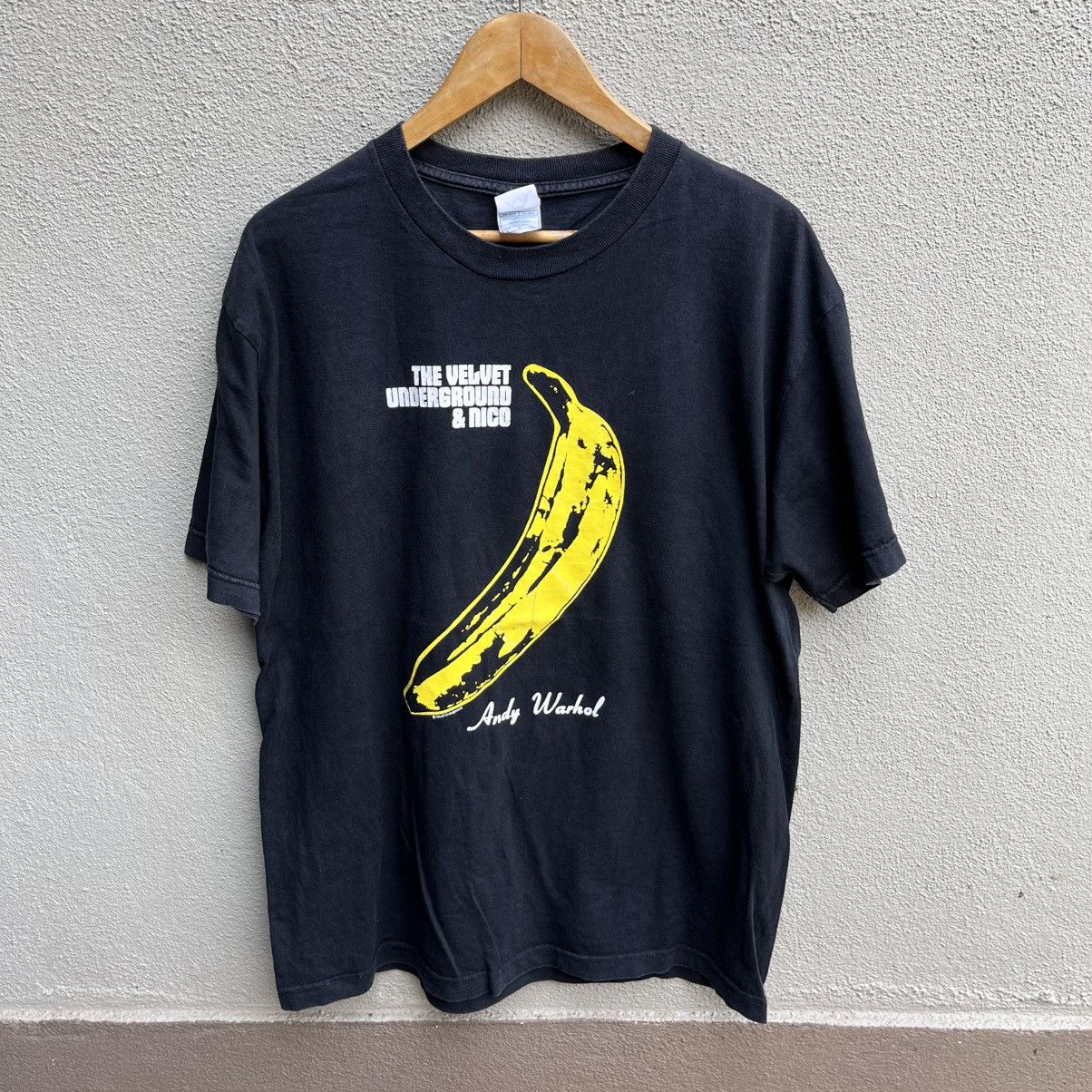 Band Tees Vintage THE VELVET UNDERGROUND band tee andy warhol art Size US L / EU 52-54 / 3 - 1 Thumbnail