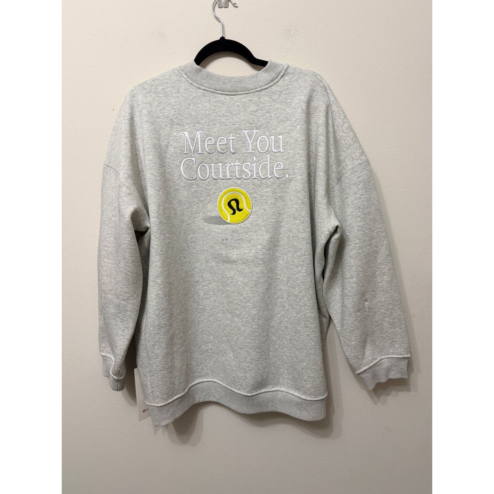 Lululemon NWT Women's Lululemon Big Cozy Pullover Tennis Sz XL $168 Size XL / US 12-14 / IT 48-50 - 2 Thumbnail