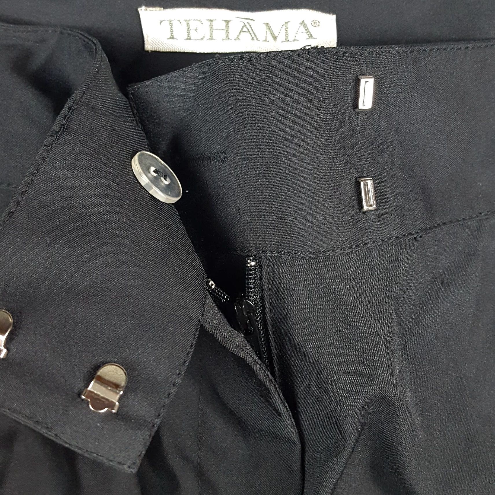 Vintage VINTAGE Black Chino Straight Regular Fit Women's Size 10 Athletic Preppy Golf Shorts Tehama Baseball? Size 32" / US 10 / IT 46 - 4 Thumbnail