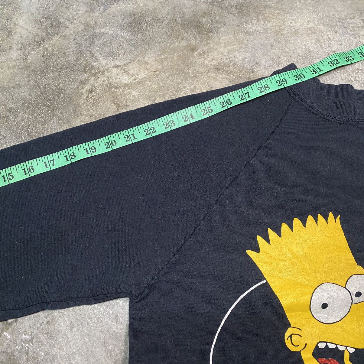 Fruit Of The Loom × The Simpsons × Vintage VINTAGE FOTL 1990 THE SIMPSONS SWEATSHIRT Size US M / EU 48-50 / 2 - 14 Thumbnail