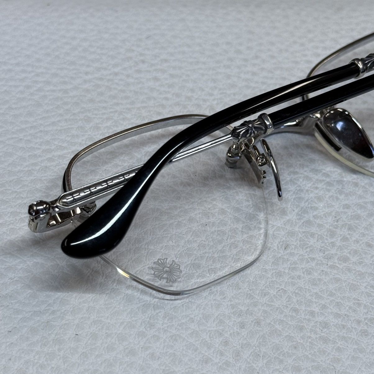 Chrome Hearts Chrome Hearts Frosted Glasses Size ONE SIZE - 3 Thumbnail