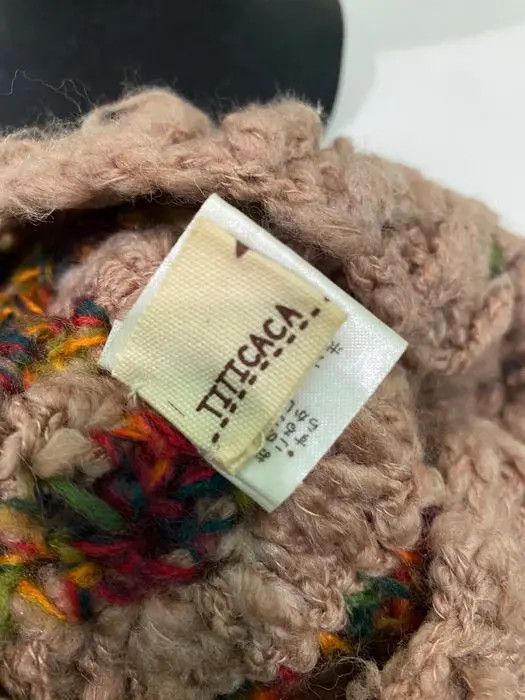 Japanese Brand Titicaca Knit Bobble Beanie Hat Size ONE SIZE - 5 Thumbnail