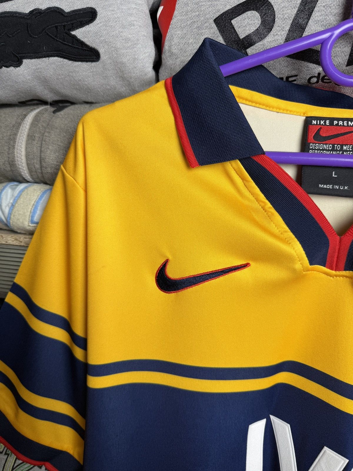 Nike Vintage Arsenal JVC Nike Home Jersey Size US L / EU 52-54 / 3 - 5 Thumbnail