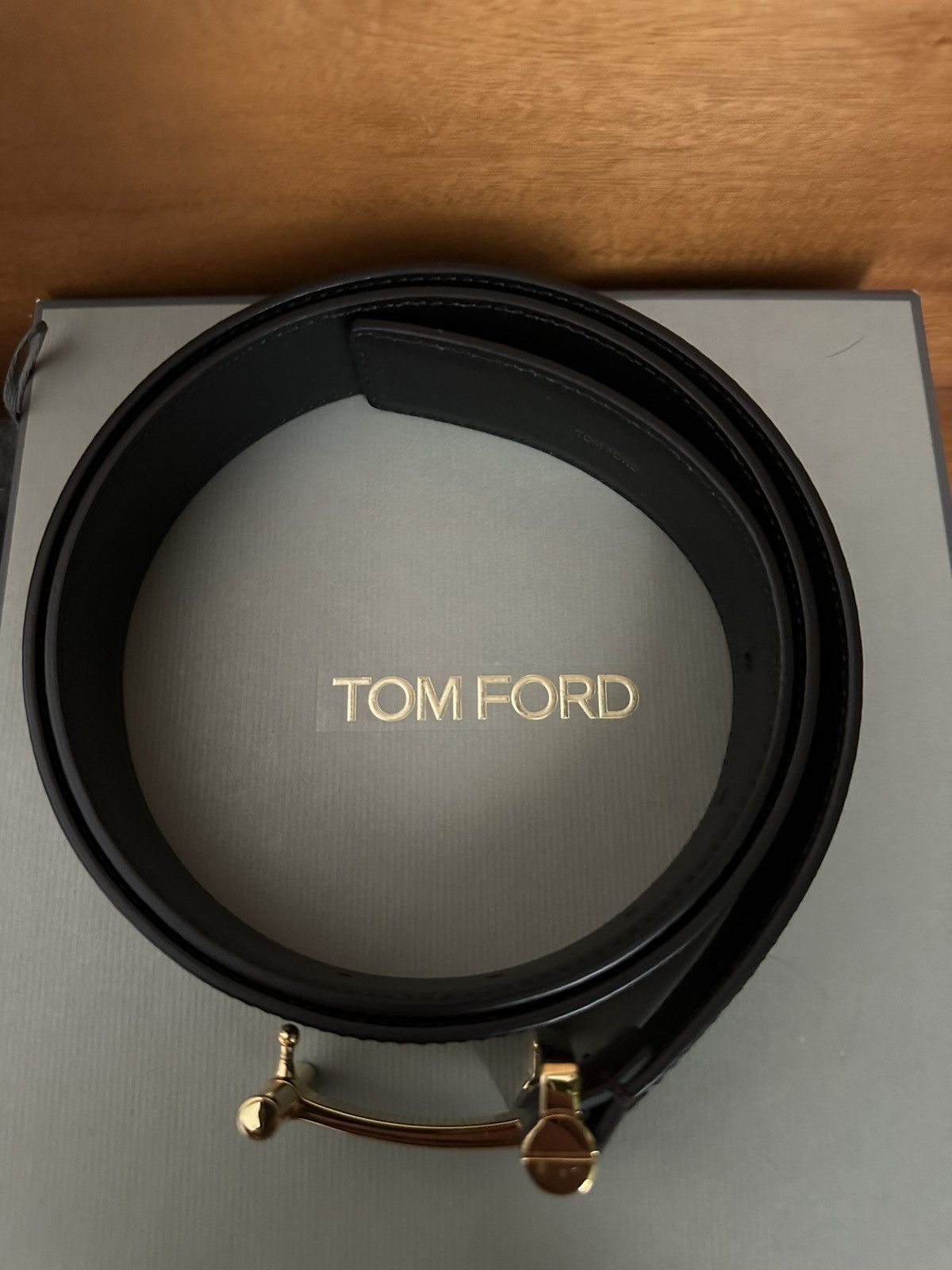 Tom Ford Tom Ford T Icon Belt 85 Size 32 - 4 Thumbnail