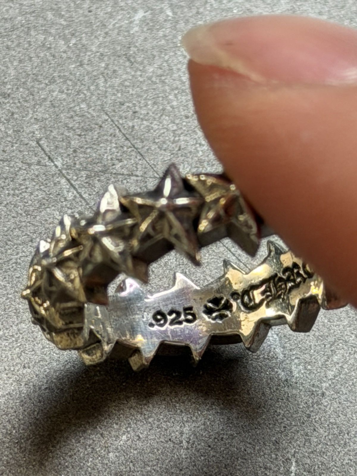 Chrome Hearts Ch 5 Point Star Ring 4.5 Size ONE SIZE - 6 Thumbnail