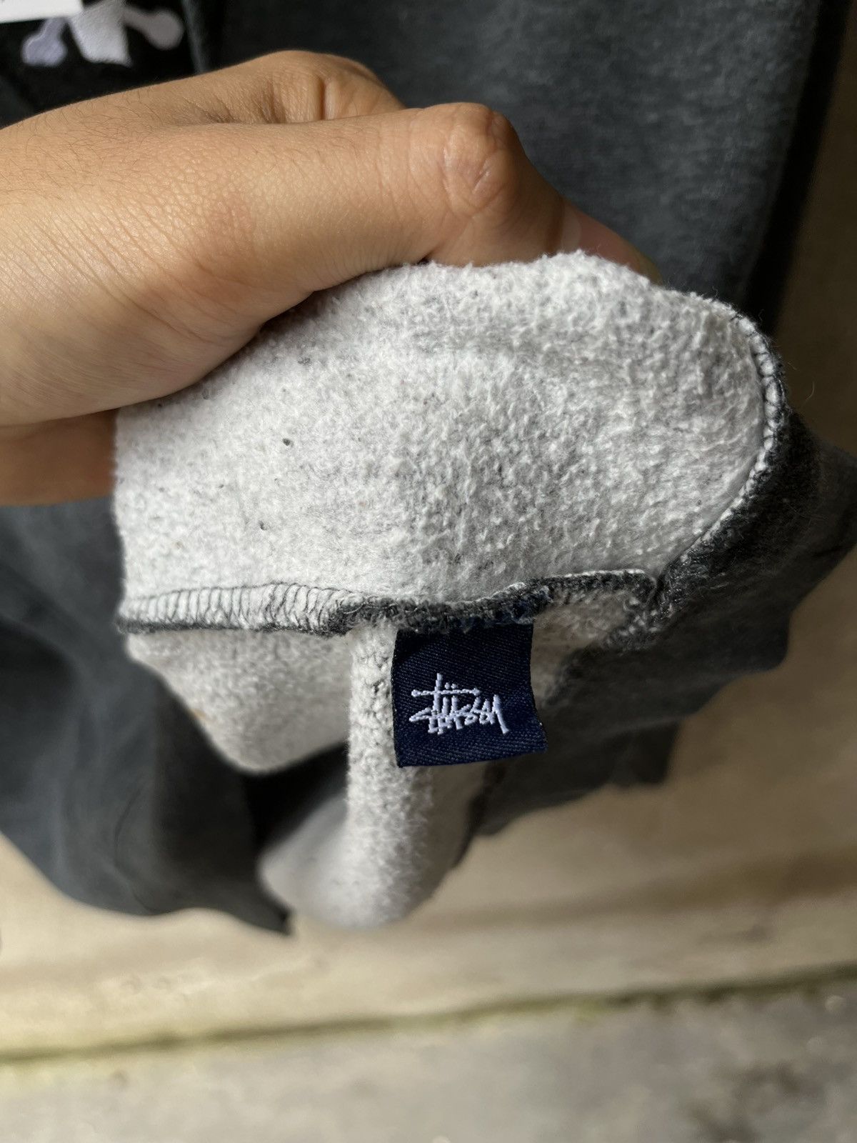 Stussy Vintage 2000s stussy hoodie skull embroidery Size US S / EU 44-46 / 1 - 8 Thumbnail