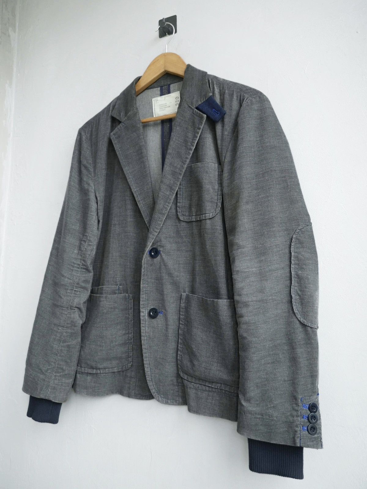Sacai Sacai AW13 Elbow Patch Jacket Size US M / EU 48-50 / 2 - 5 Thumbnail