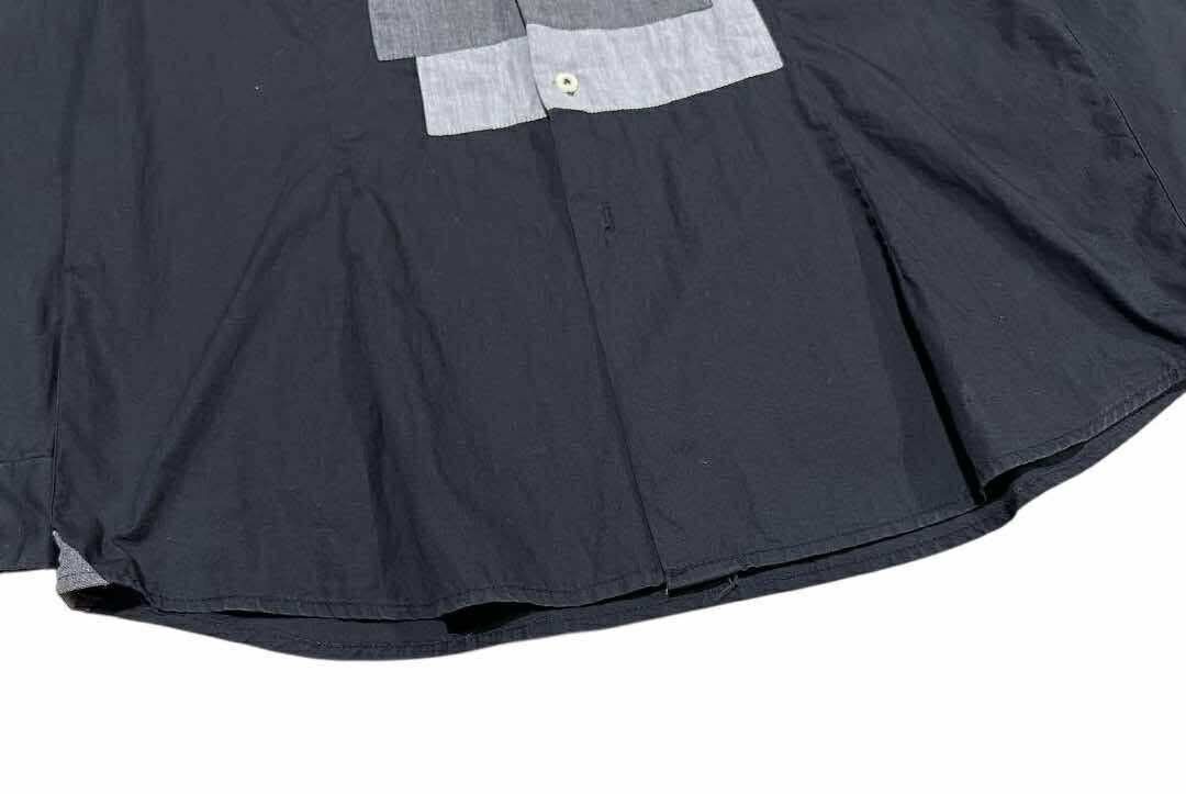semanticdesign 🔥Sick Y2K Semantic Design Patchwork Shirt Black Long Sleeve Size US L / EU 52-54 / 3 - 3 Thumbnail