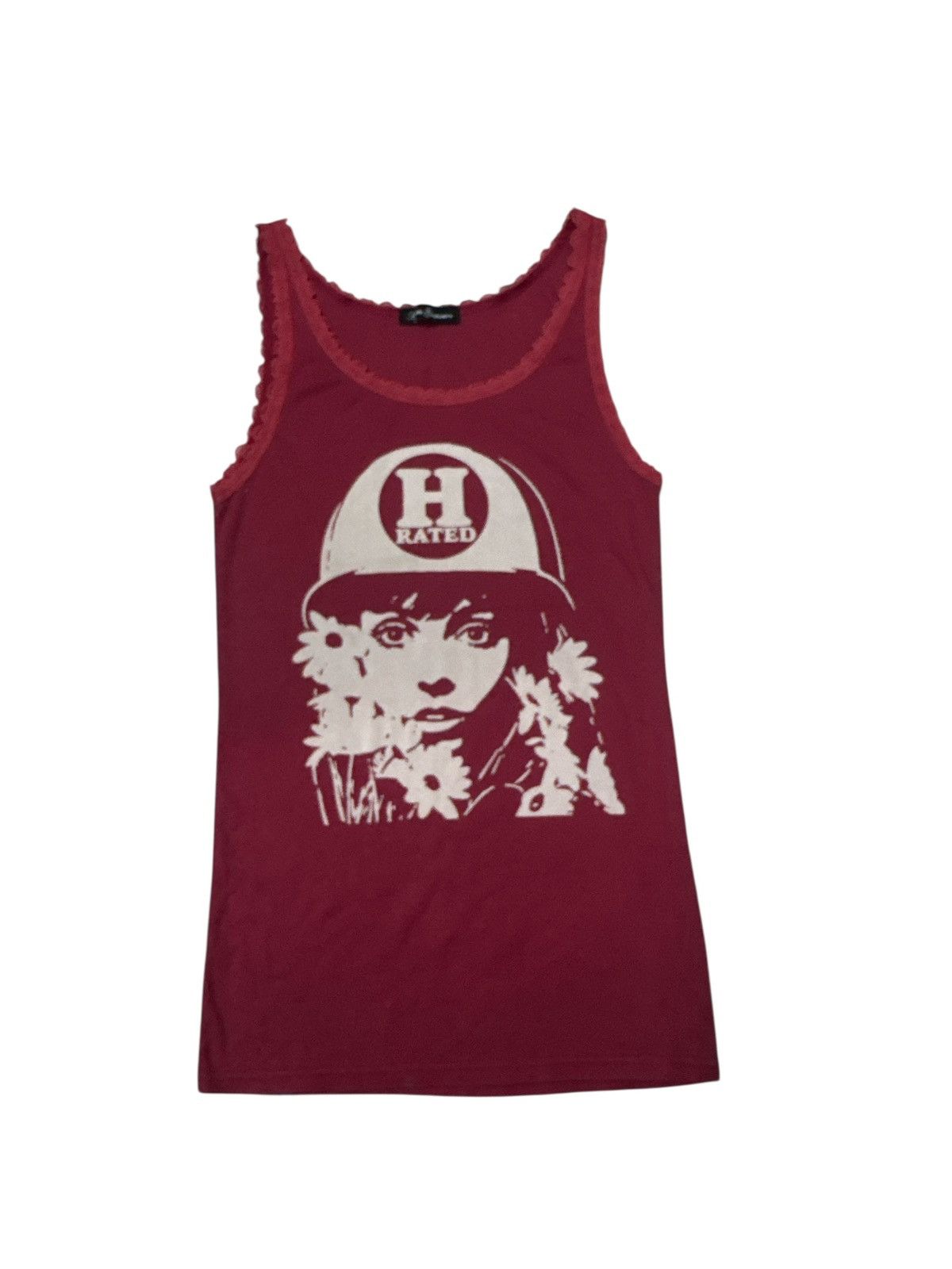 Hysteric Glamour HYSTERIC GLAMOUR H RATED TANK TOP Size S / US 4 / IT 40 - 1 Thumbnail