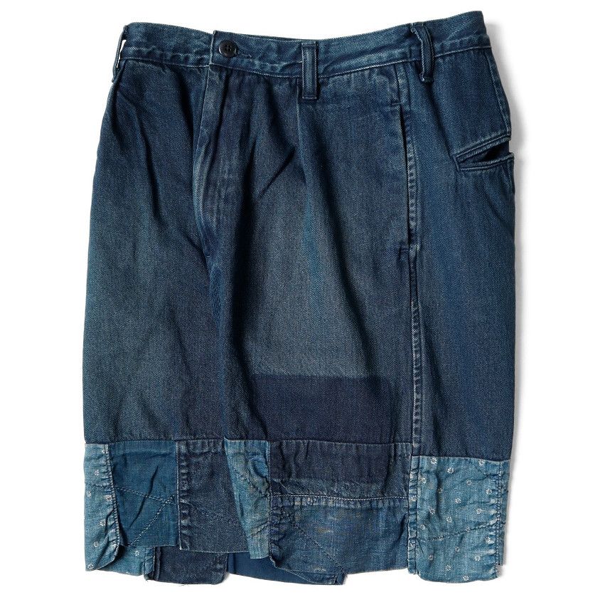 Kapital KAPITAL 10oz indigo denim shorts pants Hutte remake new Size US 30 / EU 46 - 2 Thumbnail