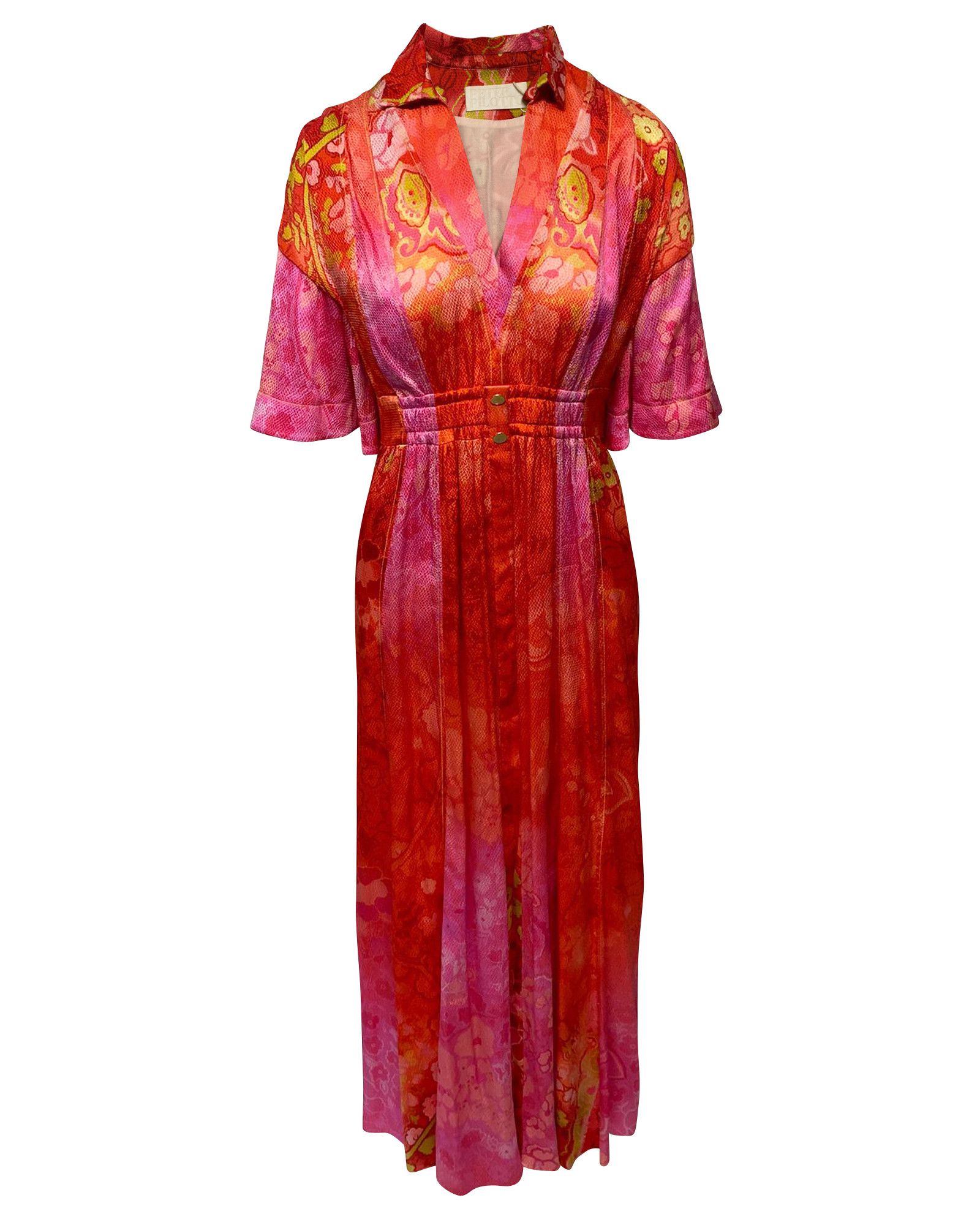 Peter Pilotto Peter Pilotto Floral-Print Dress in Multicolor Silk Size XXS / US 00 / IT 34 - 1 Thumbnail