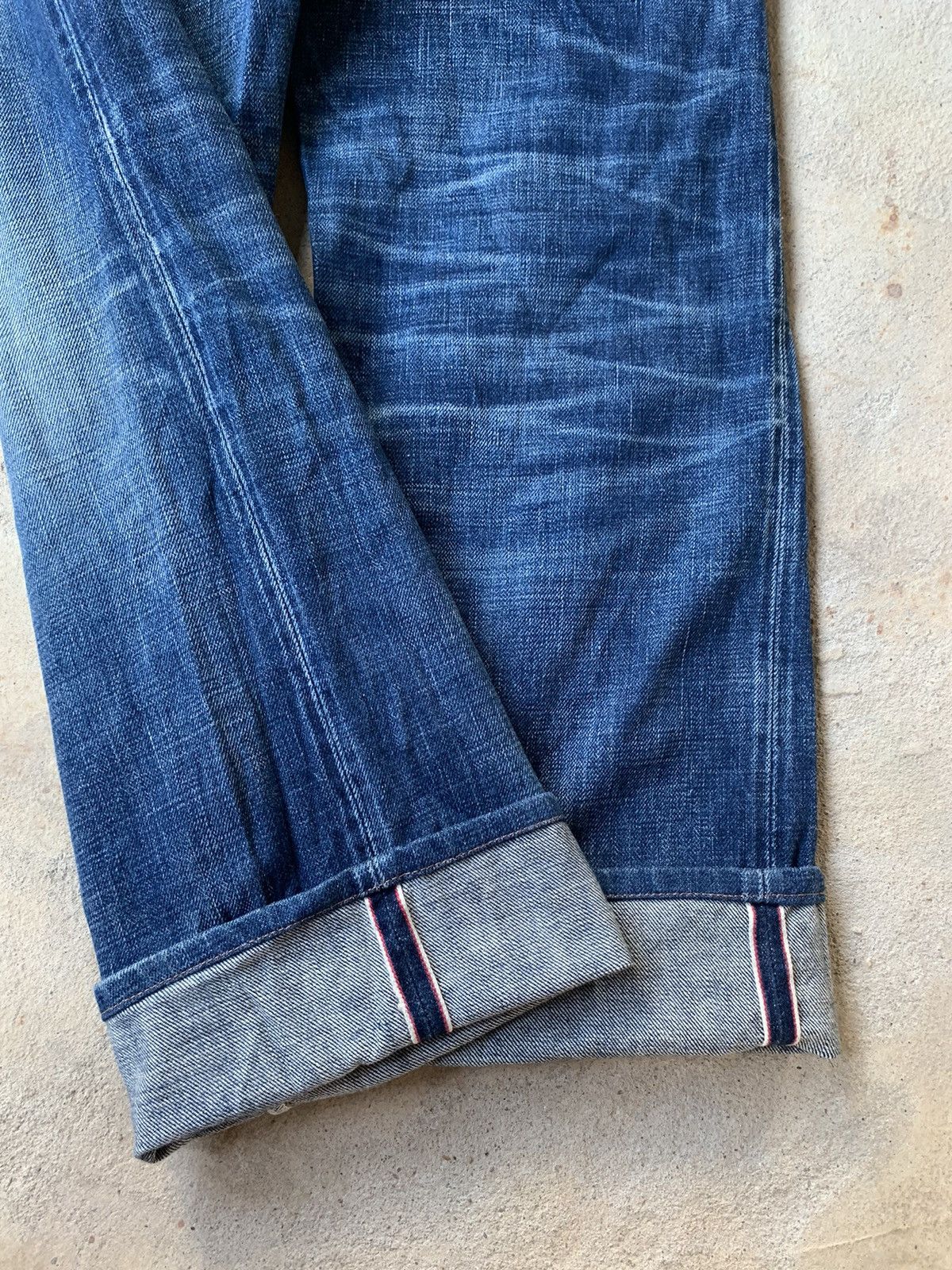 Edition Japan × If Six Was Nine × Japanese Brand Edition Japan Mud wash Selvedge Distressed Denim Size US 30 / EU 46 - 14 Thumbnail