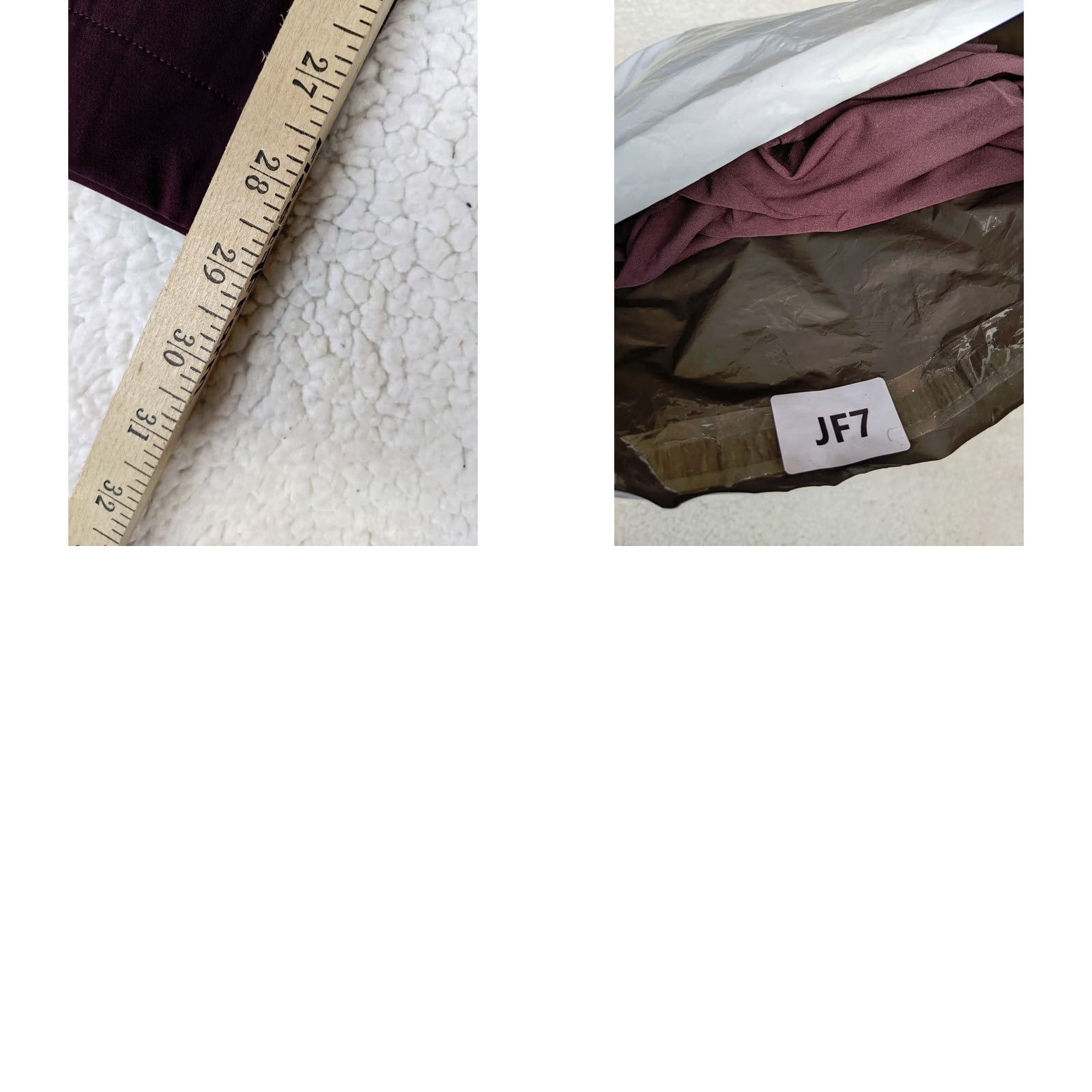Vintage Mondetta Womens 4 Burgundy Lined Tailored Pant High-Rise Comfort Stretch Pant Size 27" / US 4 / IT 40 - 9 Thumbnail