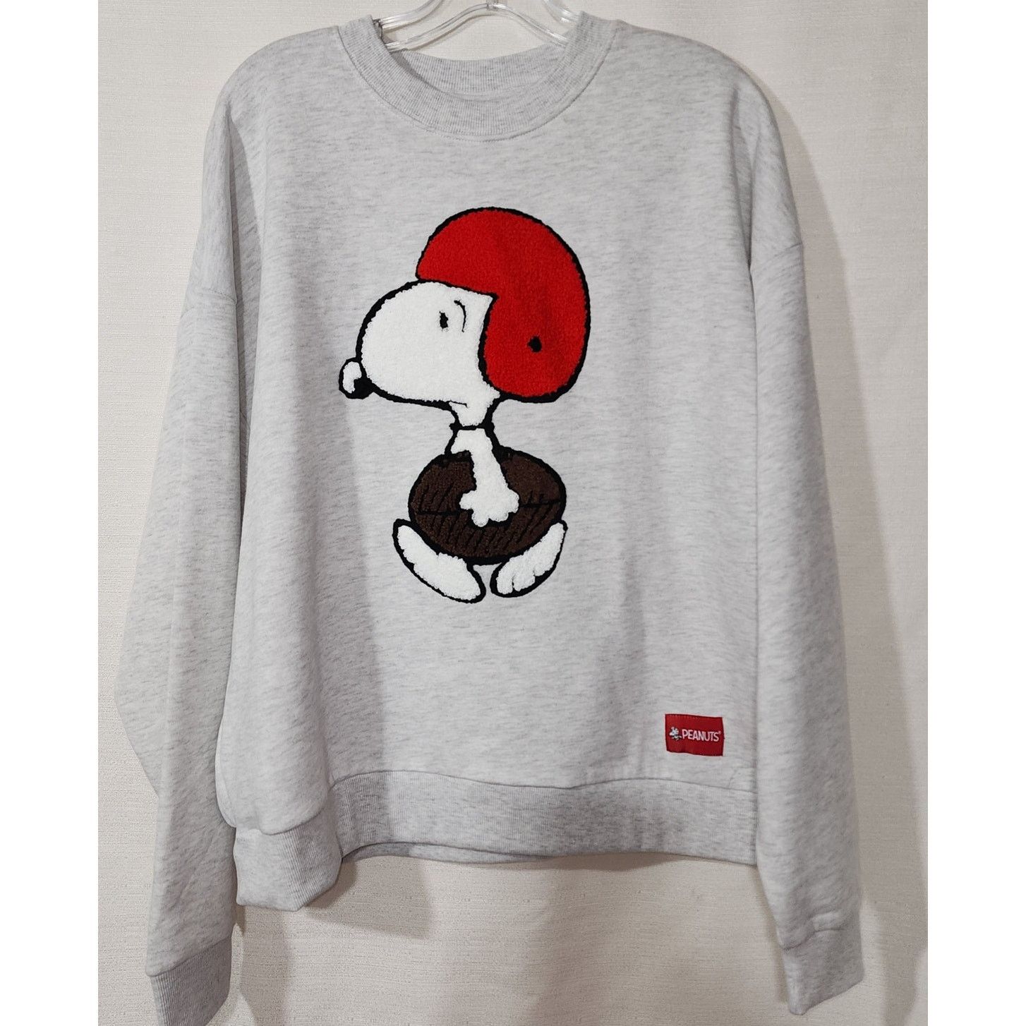Peanuts Snoopy Football player Sweatshirt women's medium Size M / US 6-8 / IT 42-44 - 1 Thumbnail