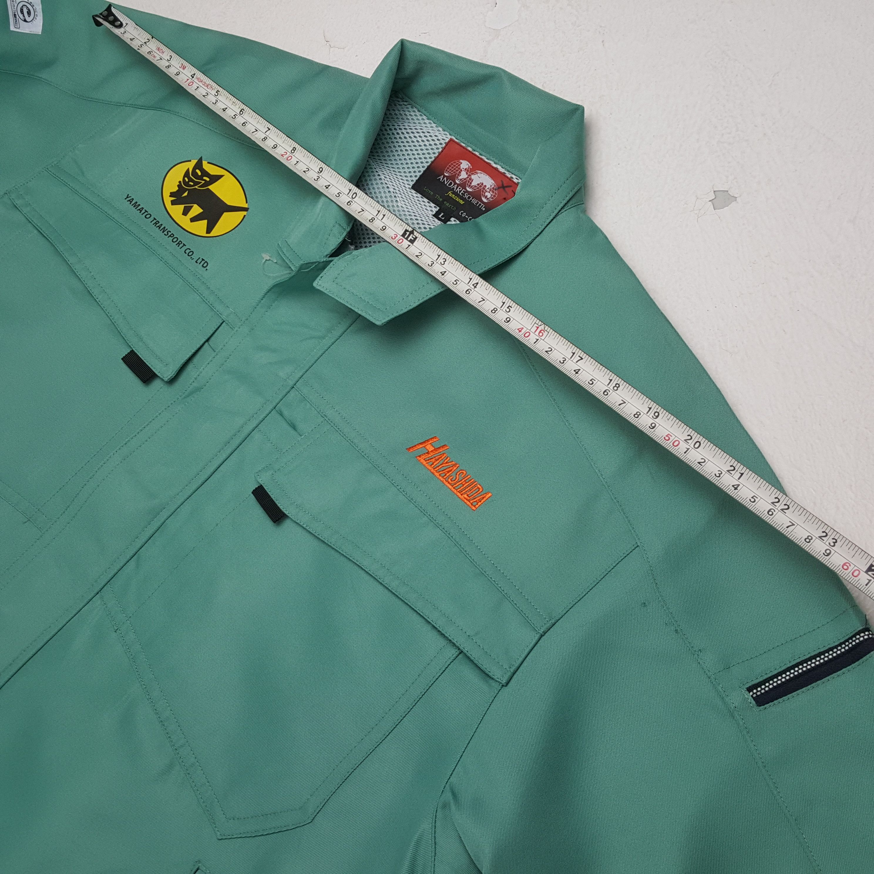 Japanese Brand × Vintage YAMATO TRANSPORT Japanese Workwear Custom Art Jacket Size US L / EU 52-54 / 3 - 5 Thumbnail