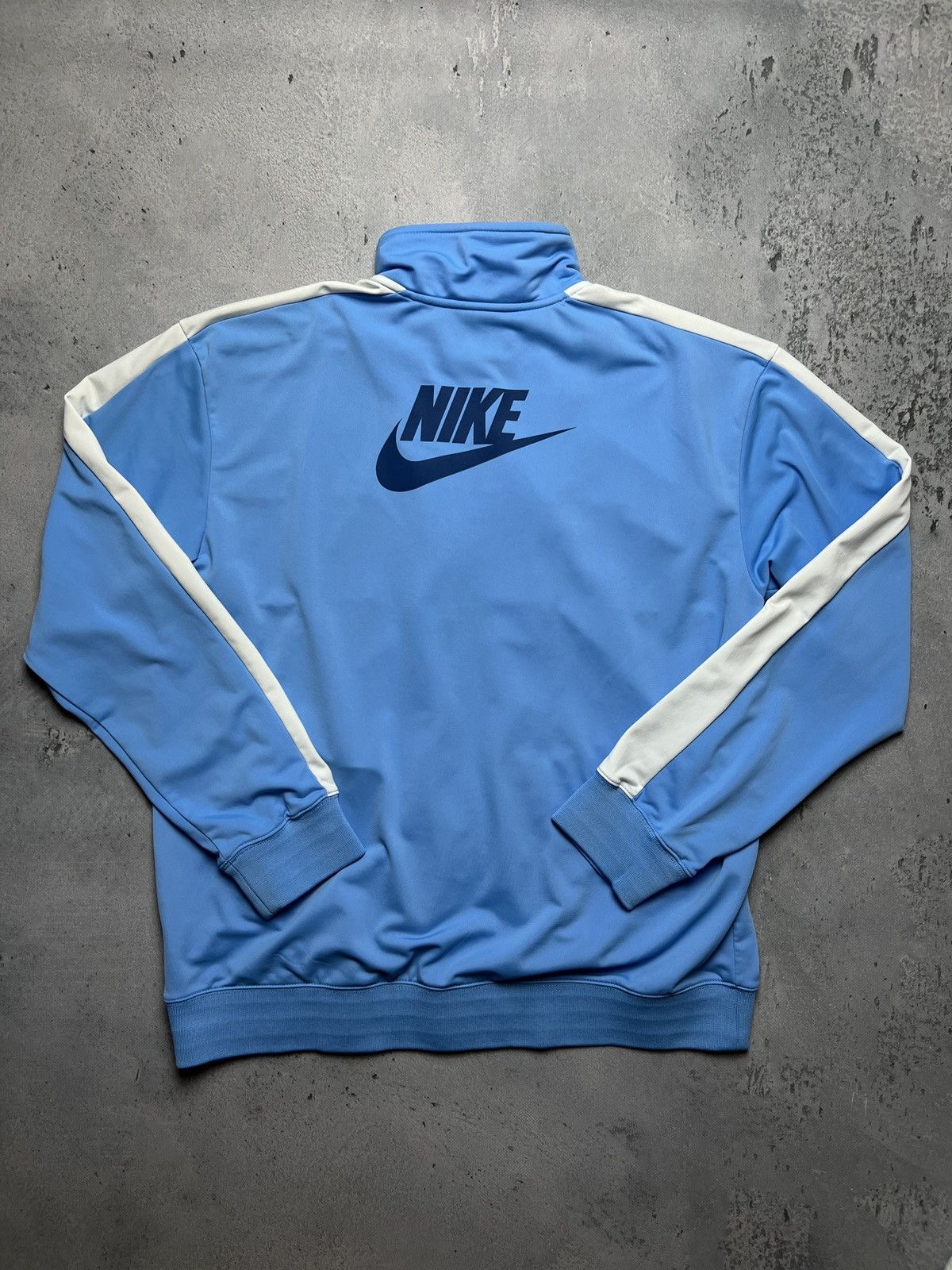Nike Vintage Zip-Up Nike small swoosh y2k Big Logo USA 00s 90s Size US XL / EU 56 / 4 - 1 Thumbnail