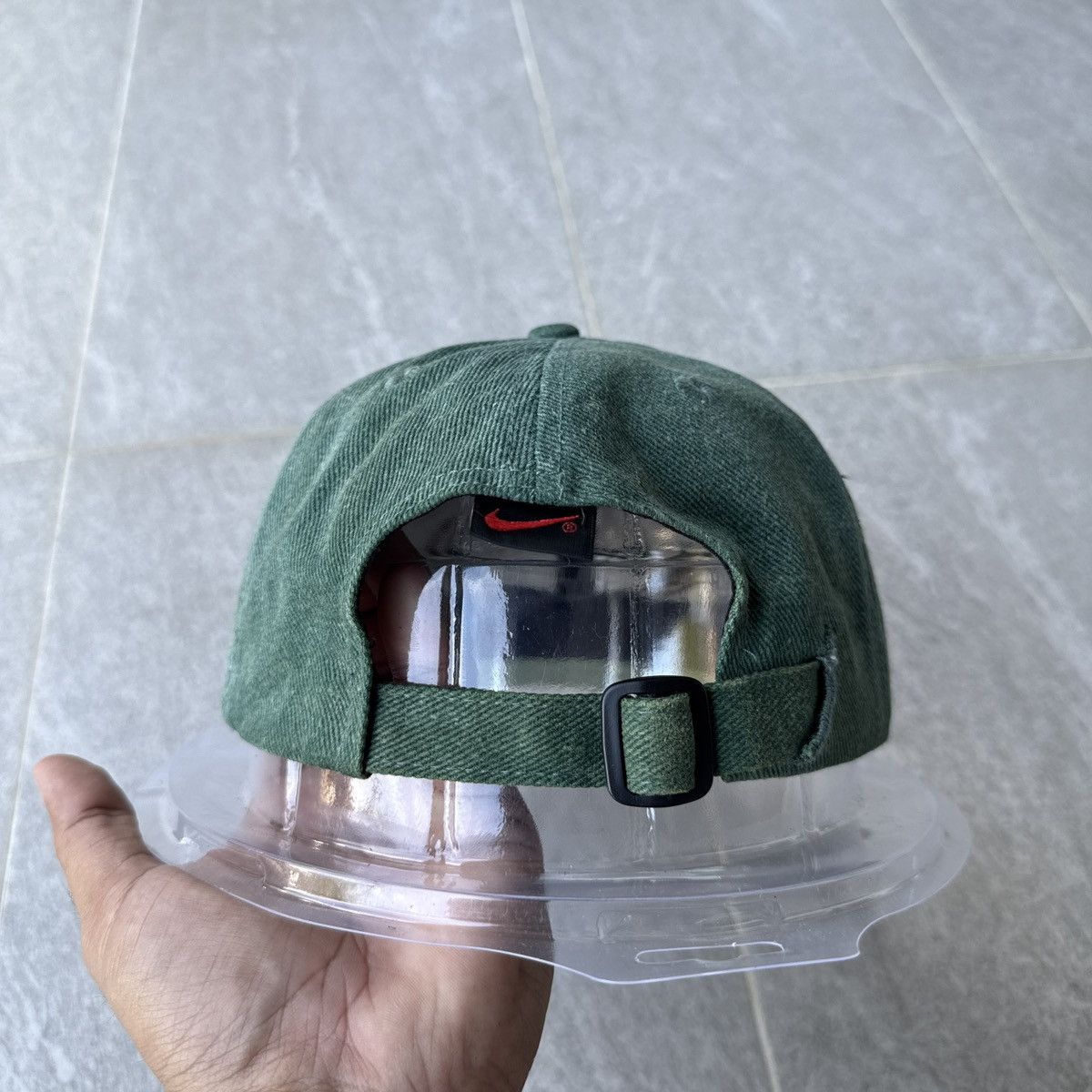 Nike Vintage NIKE swoosh logo cap.. vintage cap Size ONE SIZE - 6 Thumbnail