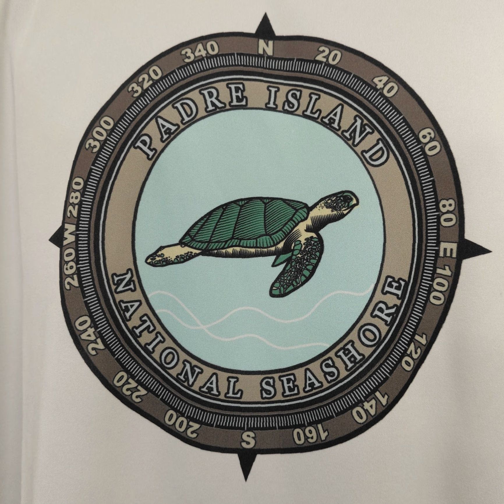 Vintage Padre Island Fishing Shirt Mens XXL Ivory Turtle Performance Long Sleeve PDF? Wait no. Size US XXL / EU 58 / 5 - 4 Thumbnail