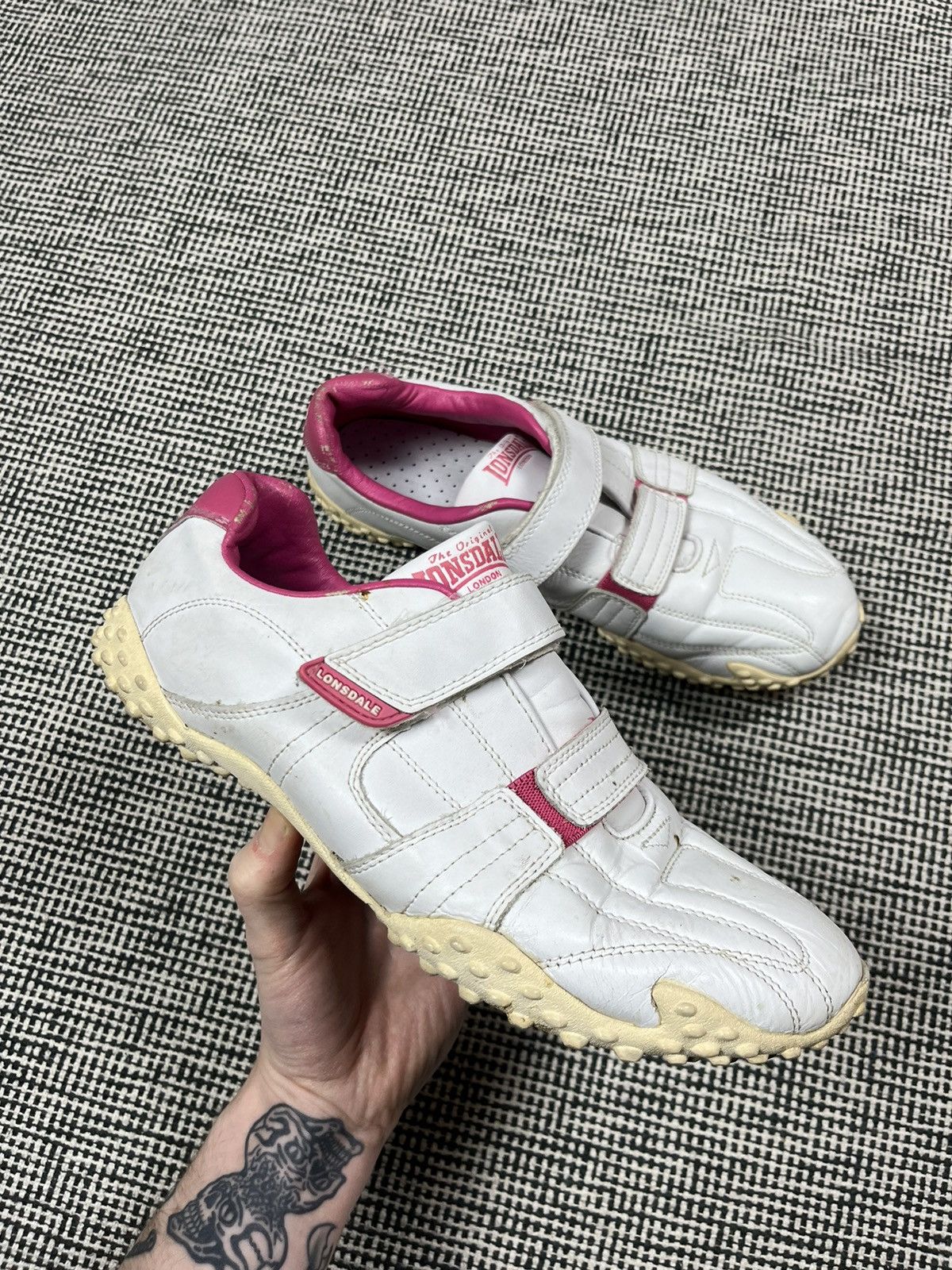 Other Vintage y2k lonsdale Velcro strap like puma mostro sneakers Size US 8.5 / EU 41-42 - 2 Thumbnail