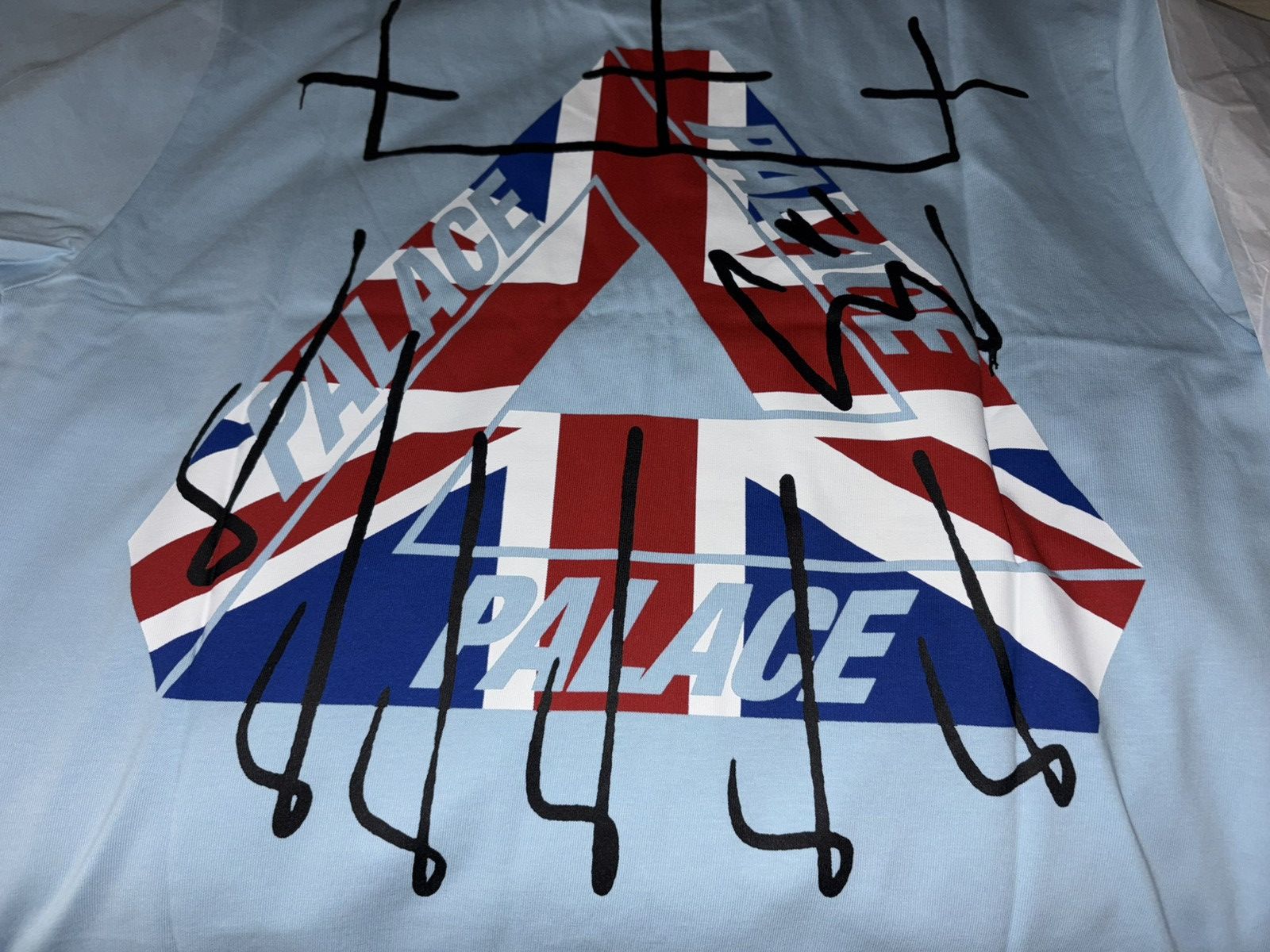 Palace Palace King Tri United Kingdom T-Shirt Size US XXL / EU 58 / 5 - 2 Thumbnail