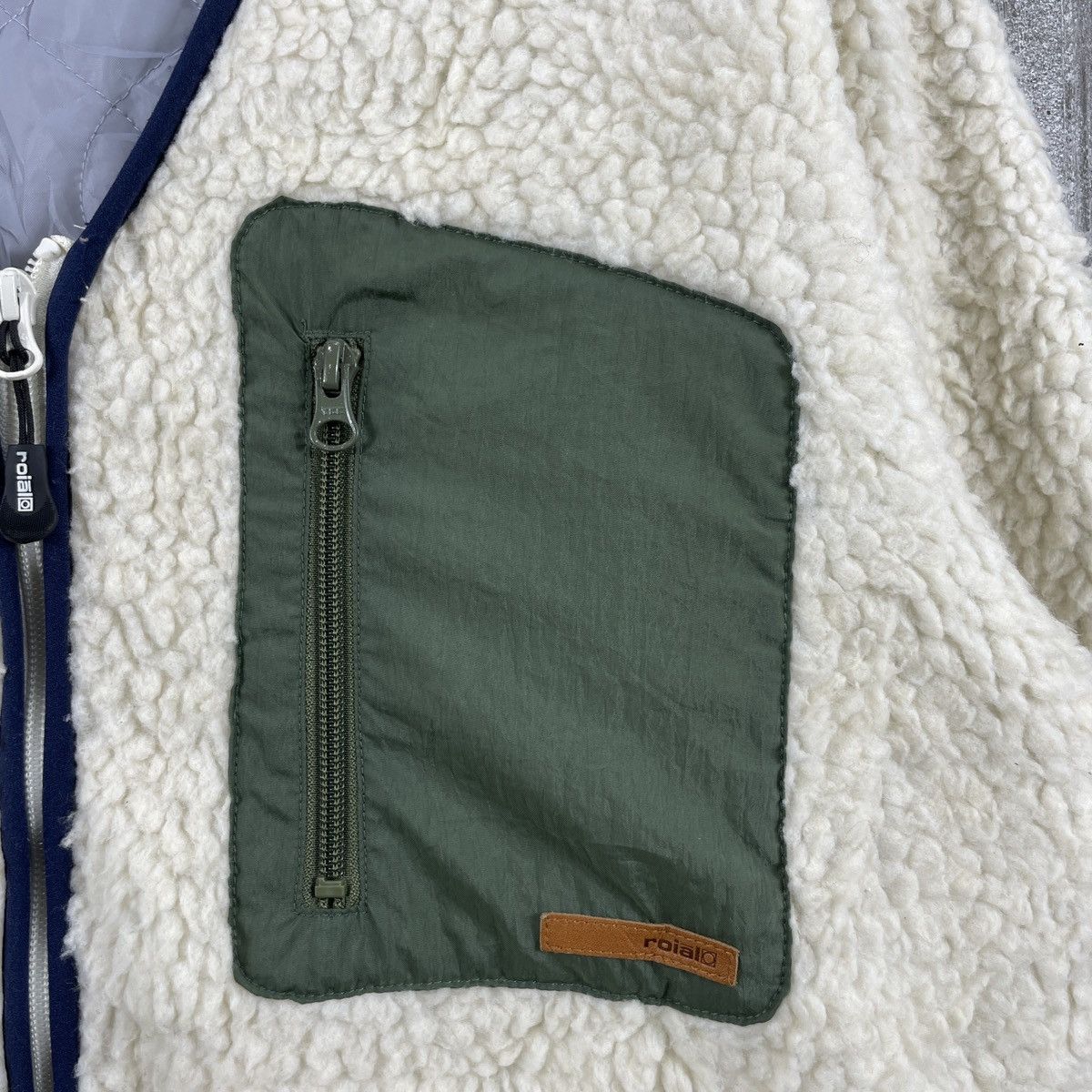 Japanese Brand × Vintage Roial Vintage Sherpa Fleece Jacket Size US M / EU 48-50 / 2 - 4 Thumbnail
