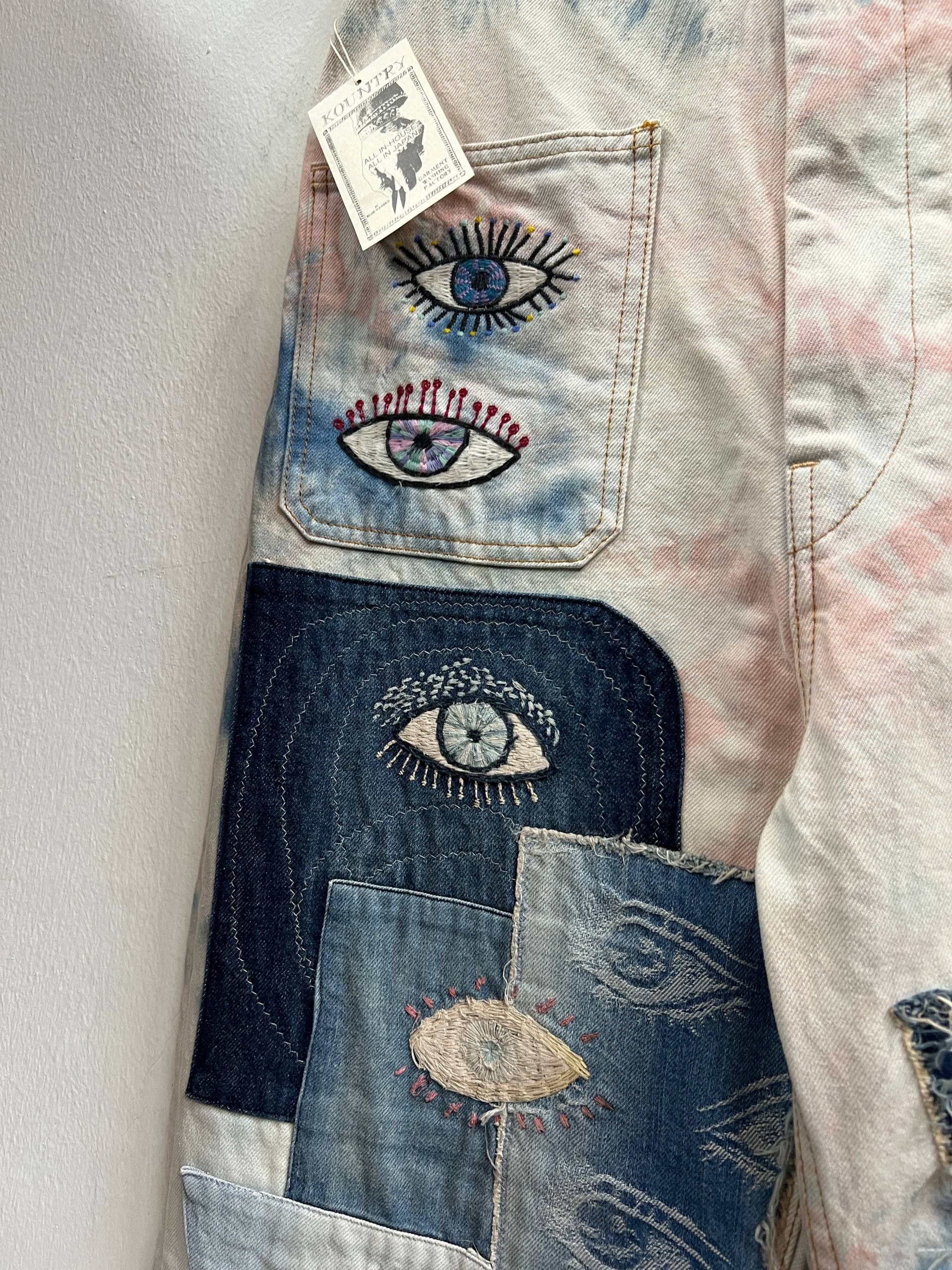 Kapital Kapital 14oz Denim 5P Rat Flare Pants (Crazy Dixie Remake) Size US 28 / EU 44 - 5 Thumbnail