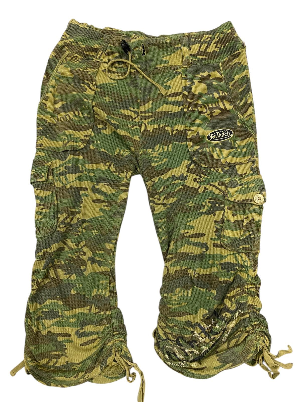 Von Dutch Vintage Von Dutch Camouflage Cargo Pants Size US 30 / EU 46 - 1 Thumbnail