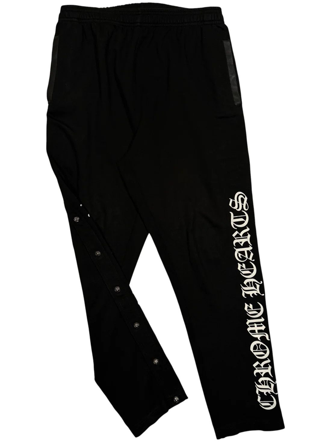 Chrome Hearts Side Button Up Sweatpants Size US 32 / EU 48 - 6 Thumbnail