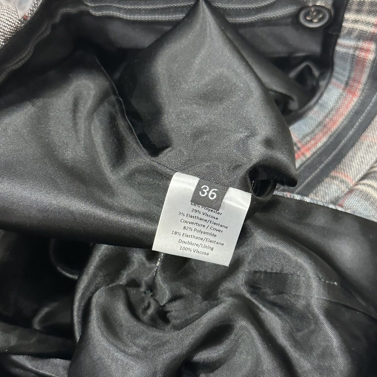 Y/Project NWT Y/PROJECT GREY CHECK TULLE OVERLAY PANTS SIZE EU 36 Size 25" / US 0 / IT 36 - 9 Thumbnail