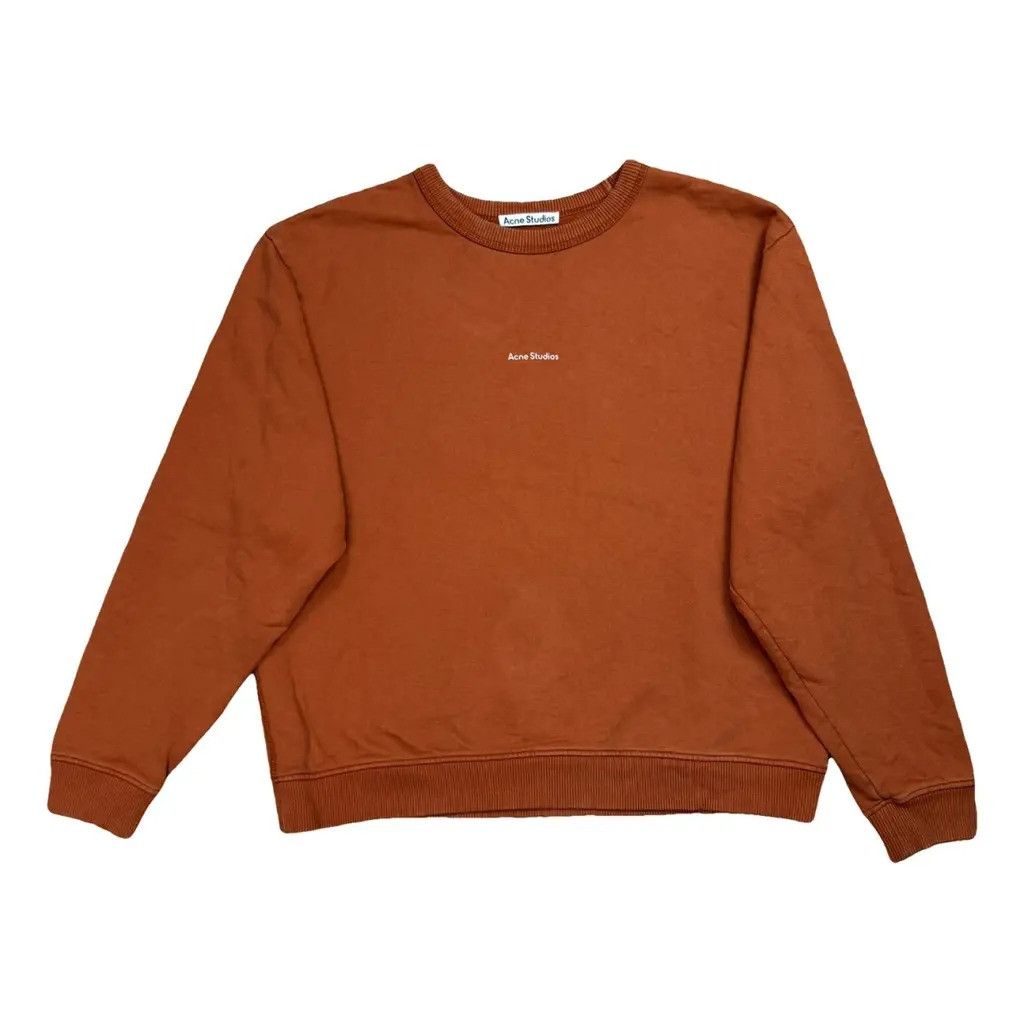 Acne Studios Acne Studios Crewneck center logo Size: M Size US M / EU 48-50 / 2 - 1 Thumbnail