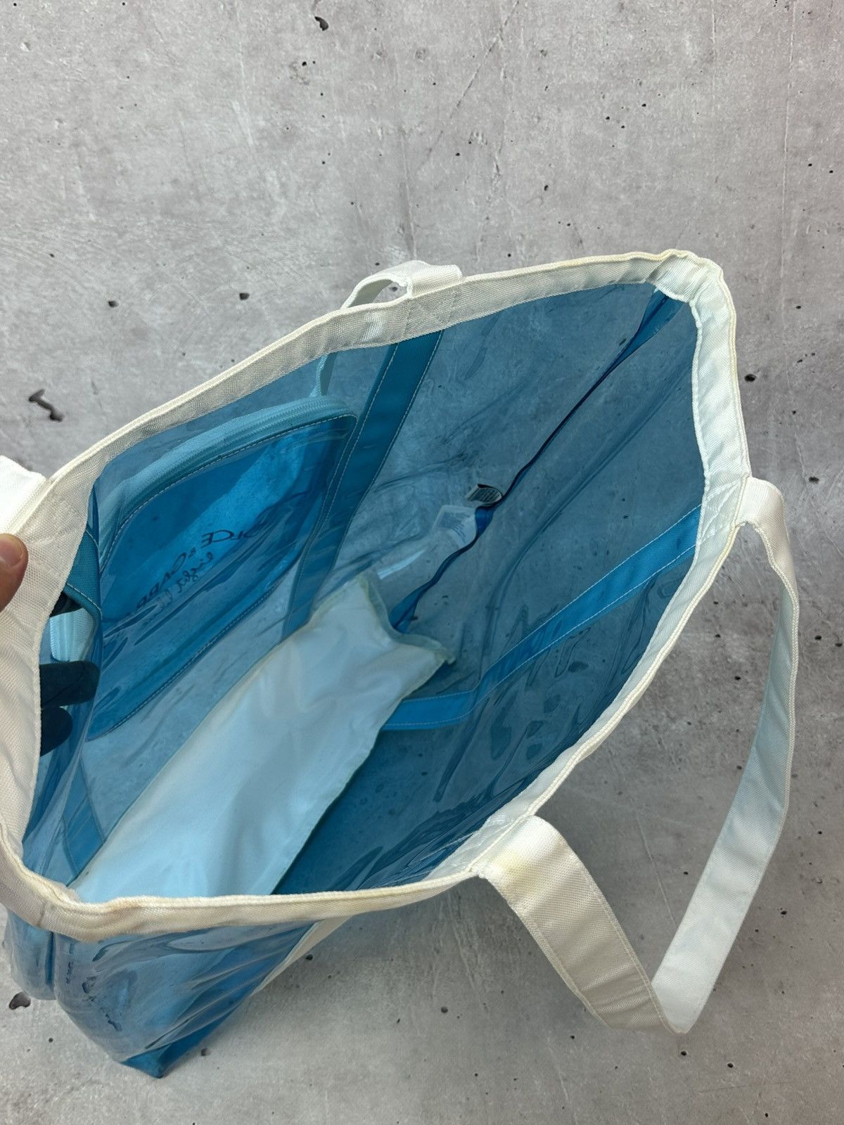 Dolce & Gabbana Vintage Dolce&Gabbana Light Blue Tote Beach Bag Size ONE SIZE - 12 Thumbnail