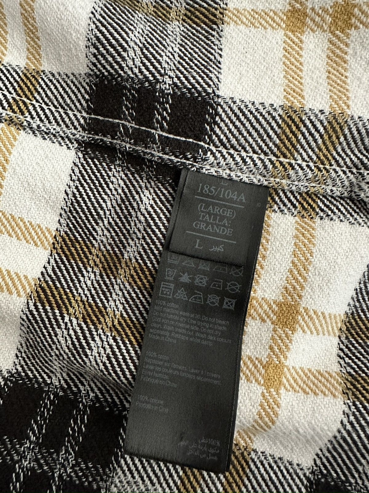 Allsaints All Saints Flannel Shirt Size US L / EU 52-54 / 3 - 4 Thumbnail