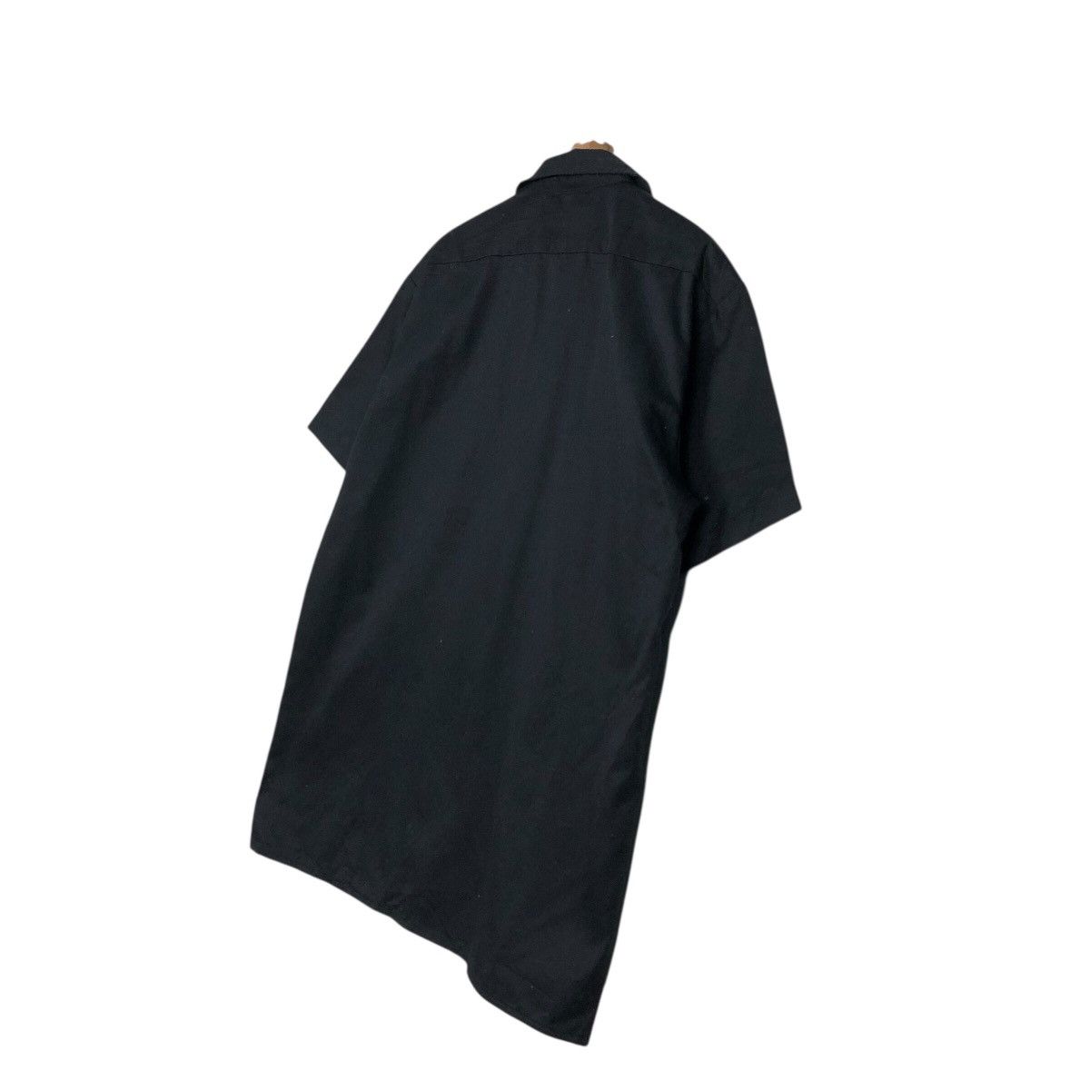 Japanese Brand 📌Rich Black Vintage Chore Work Shirt Bowling Shirt Dickies Size US L / EU 52-54 / 3 - 12 Thumbnail